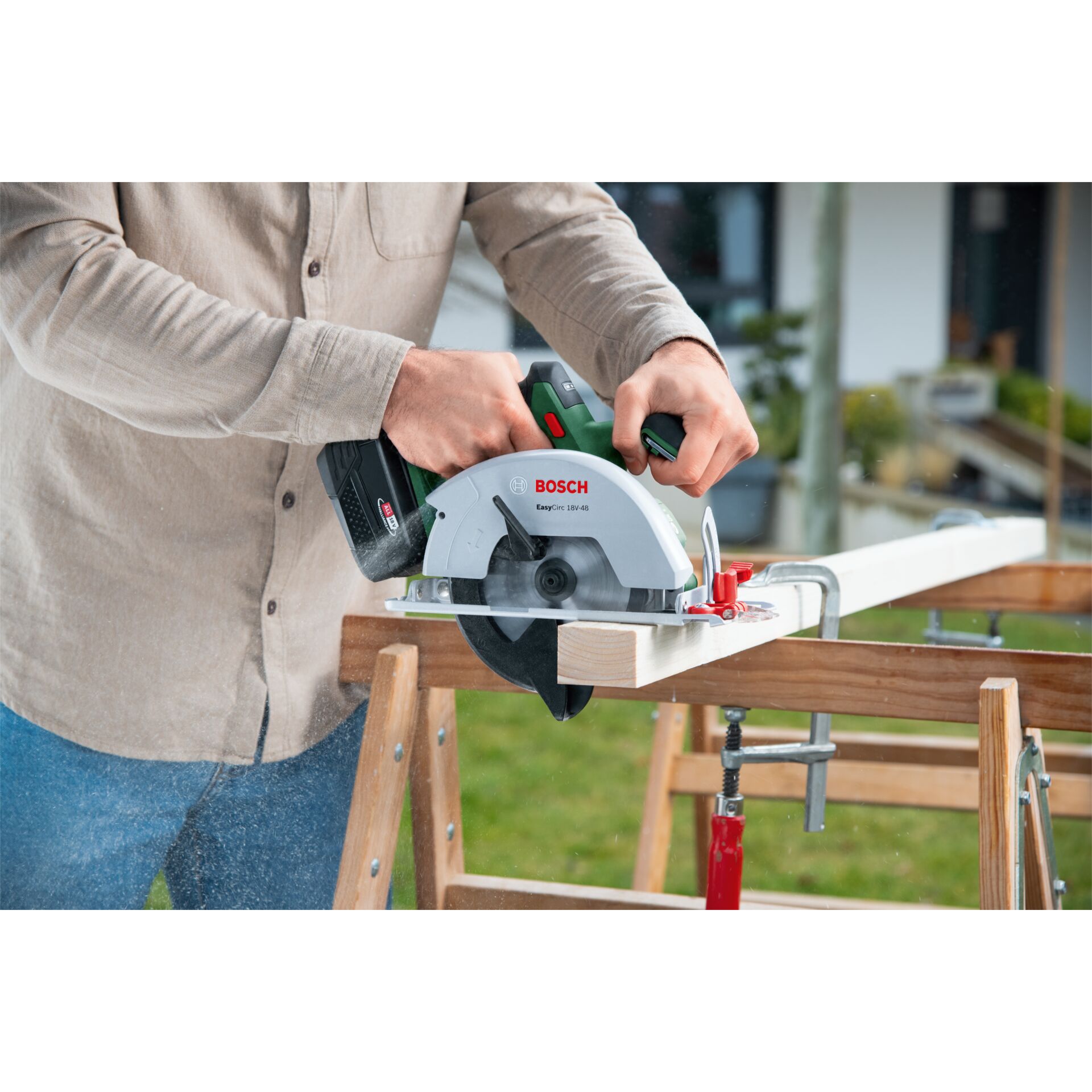 Stichsäge, Akku, Bosch, Holz, Verarbeitung