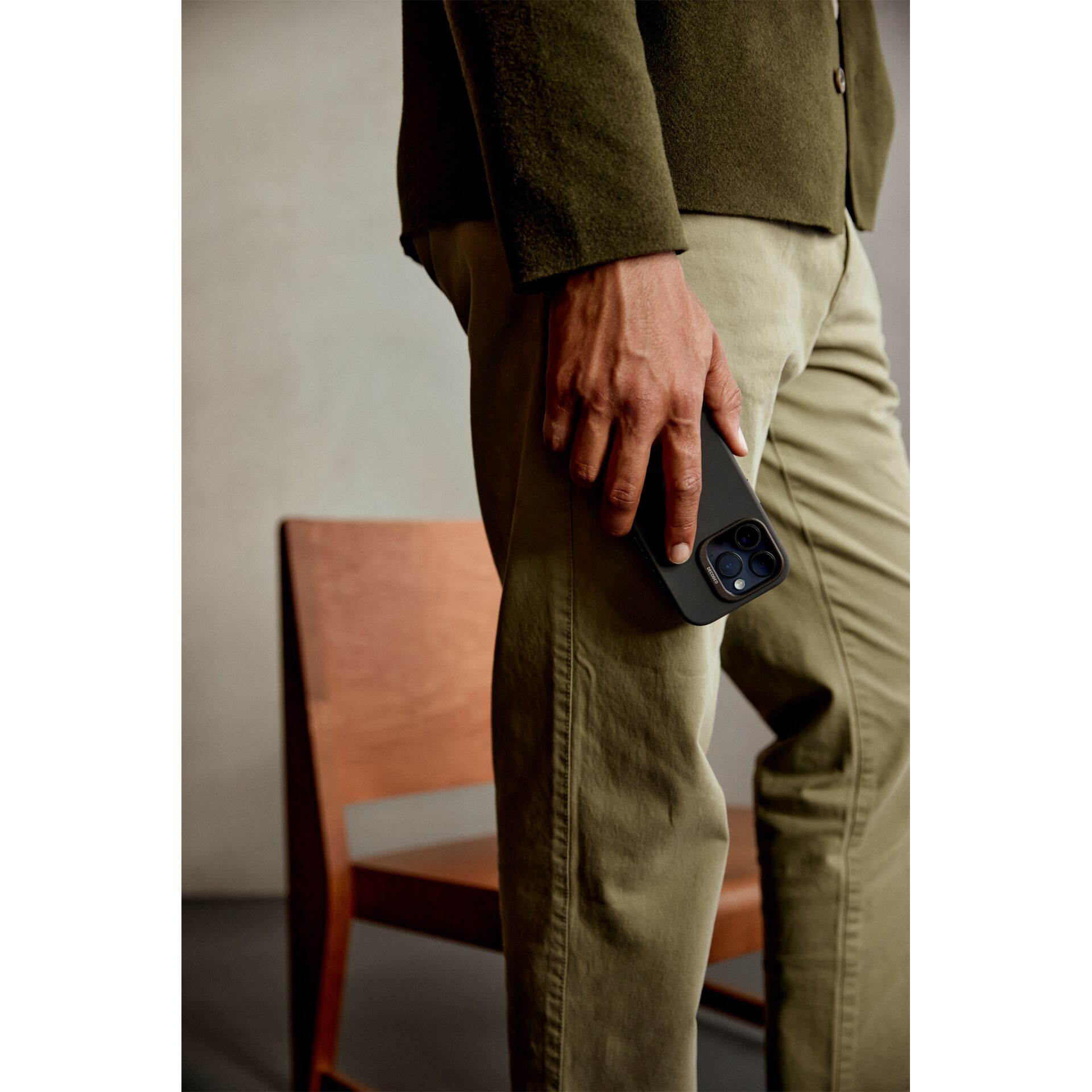 Bekleidung, Hosen, Khaki, Mantel