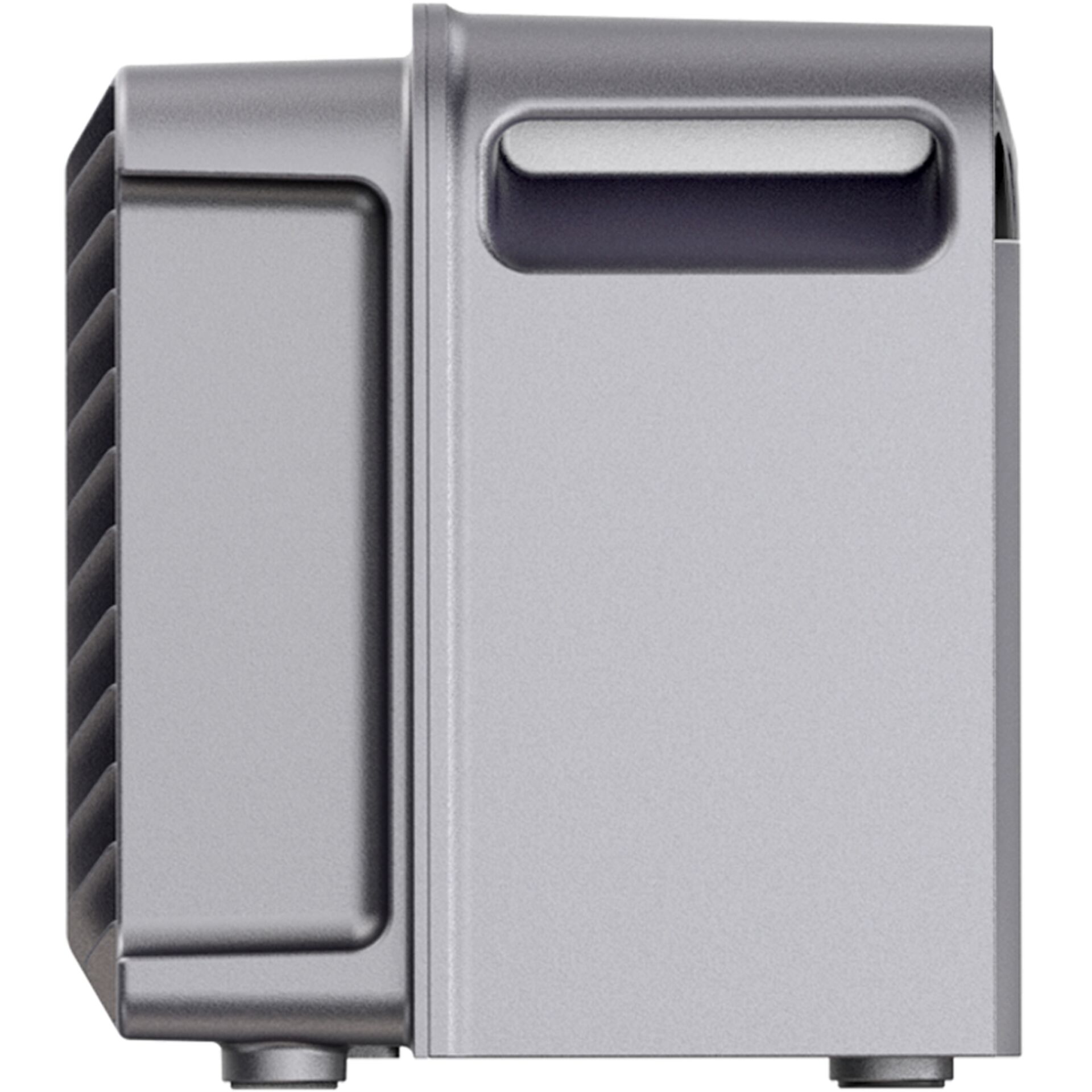 kühlgerät, kühlschrank, metallisch, gerätesteile, seite