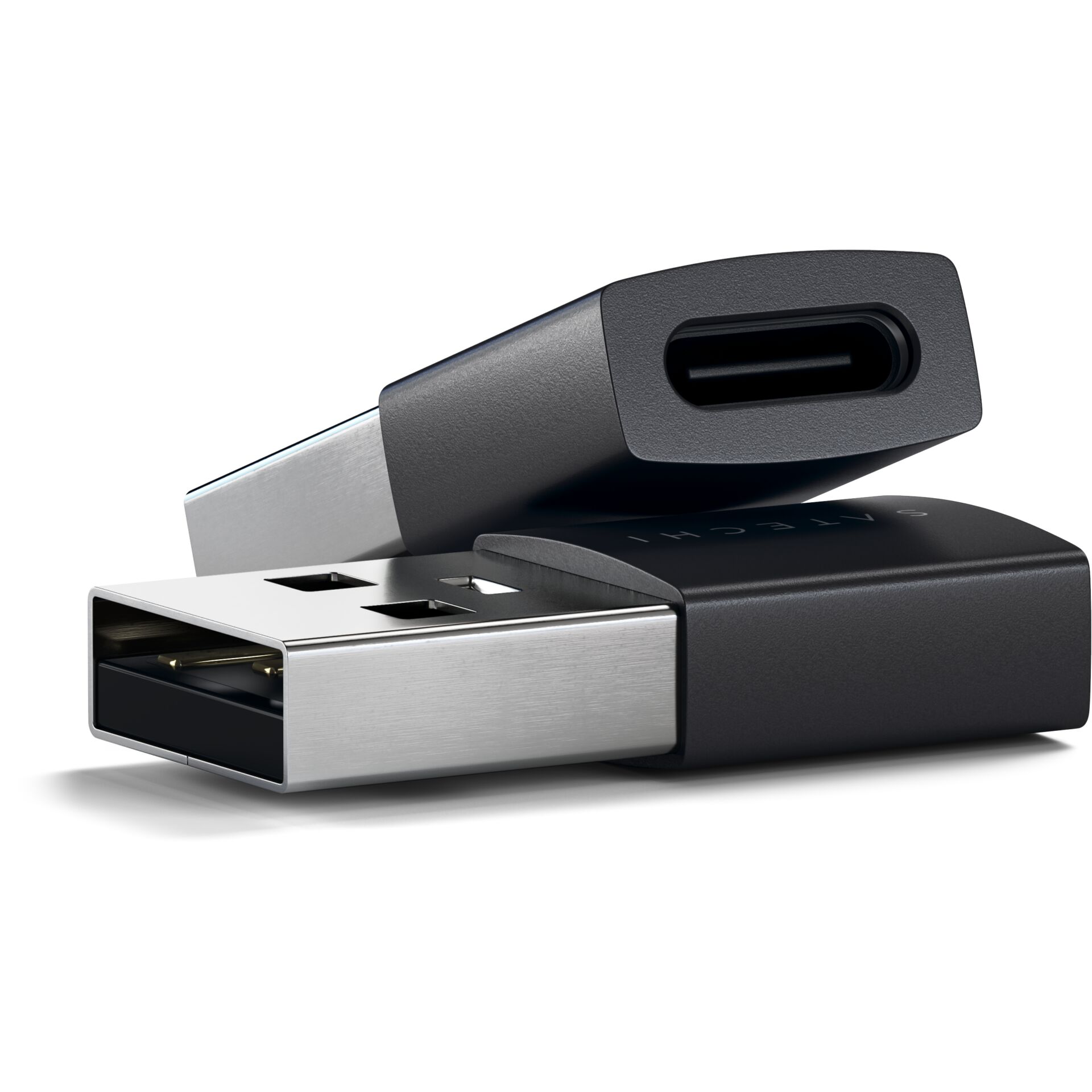 USB, USB-C, Adapter, Dongle, Metalllic