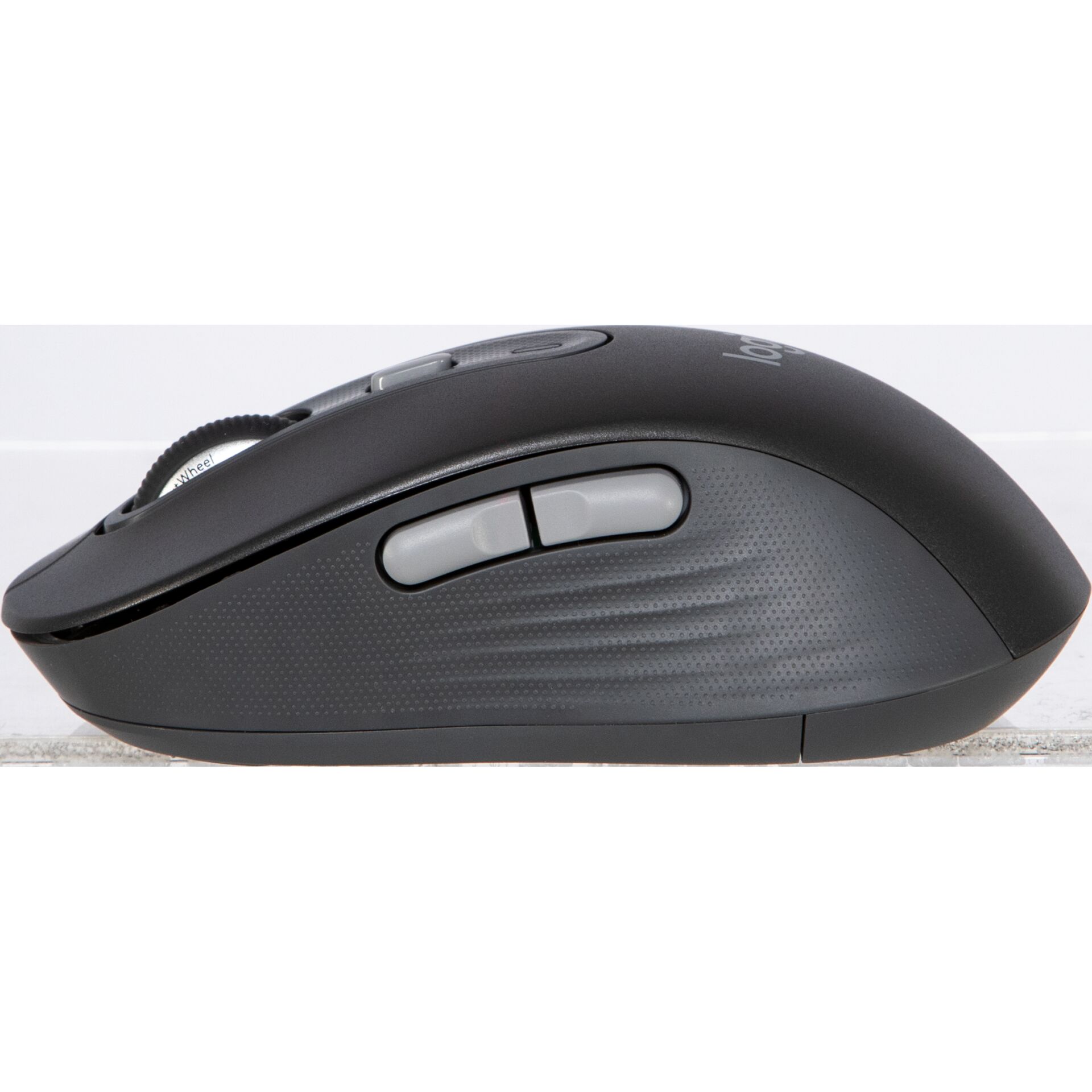 Computermaus, Kabellose Maus, Schwarz, Seitentasten, Scrollrad