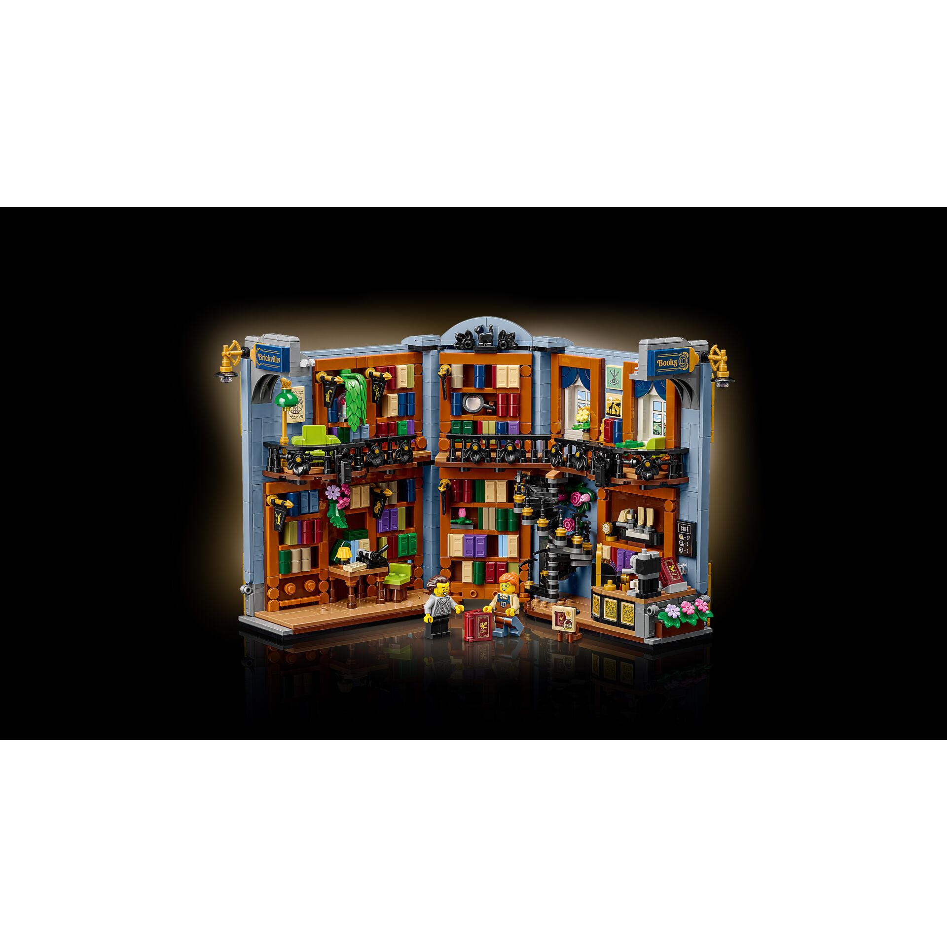 Lego, Bücherregal, Bibliothek, Shop, Miniatur