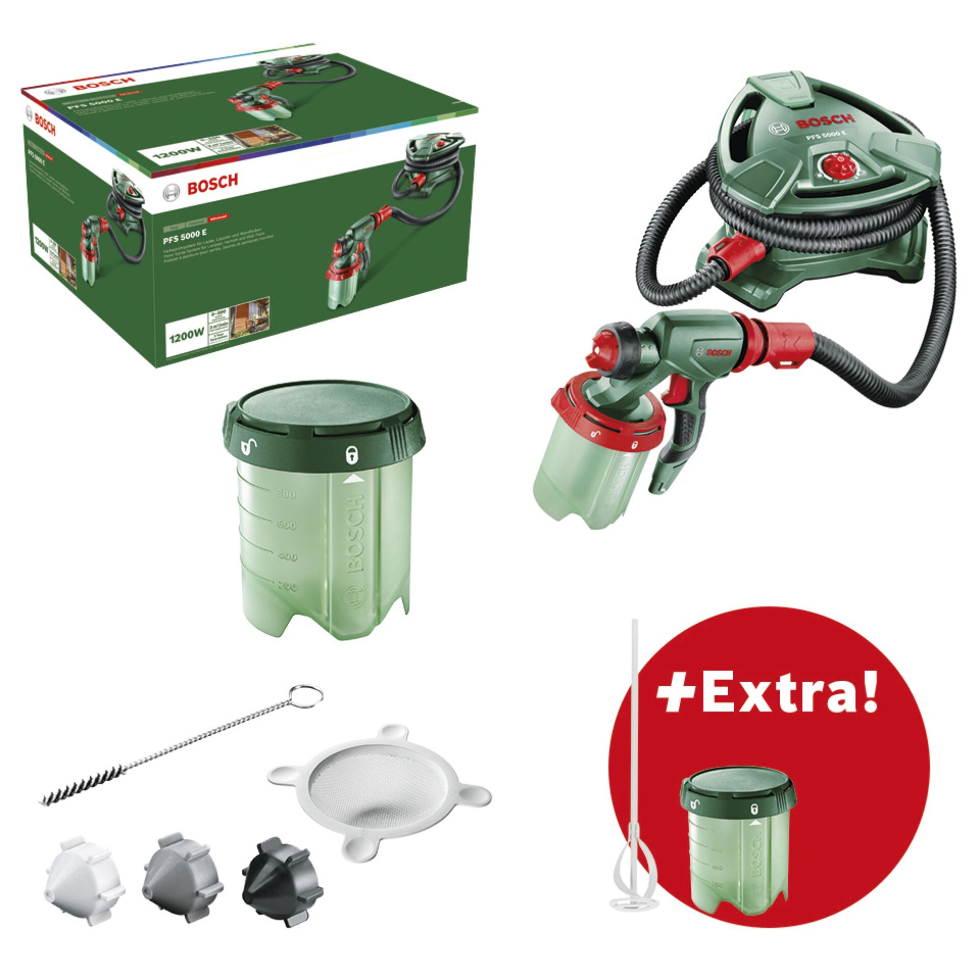 Bosch PFS 5000 E  Spritzpistole
