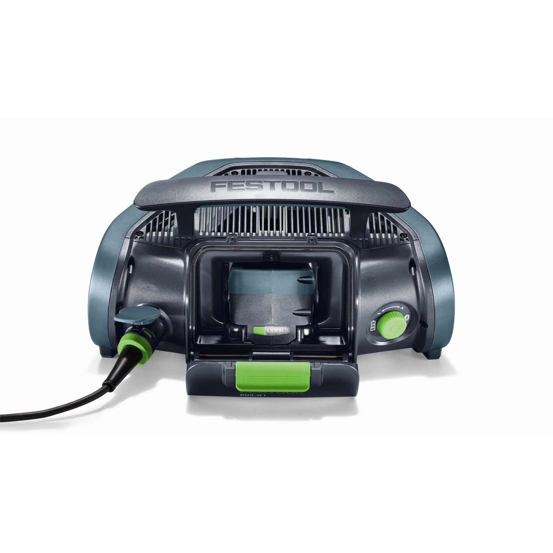 Akku-Bohrmaschine, Akku-Schrauber, Festool, Ladegerät, Grün-schwarz