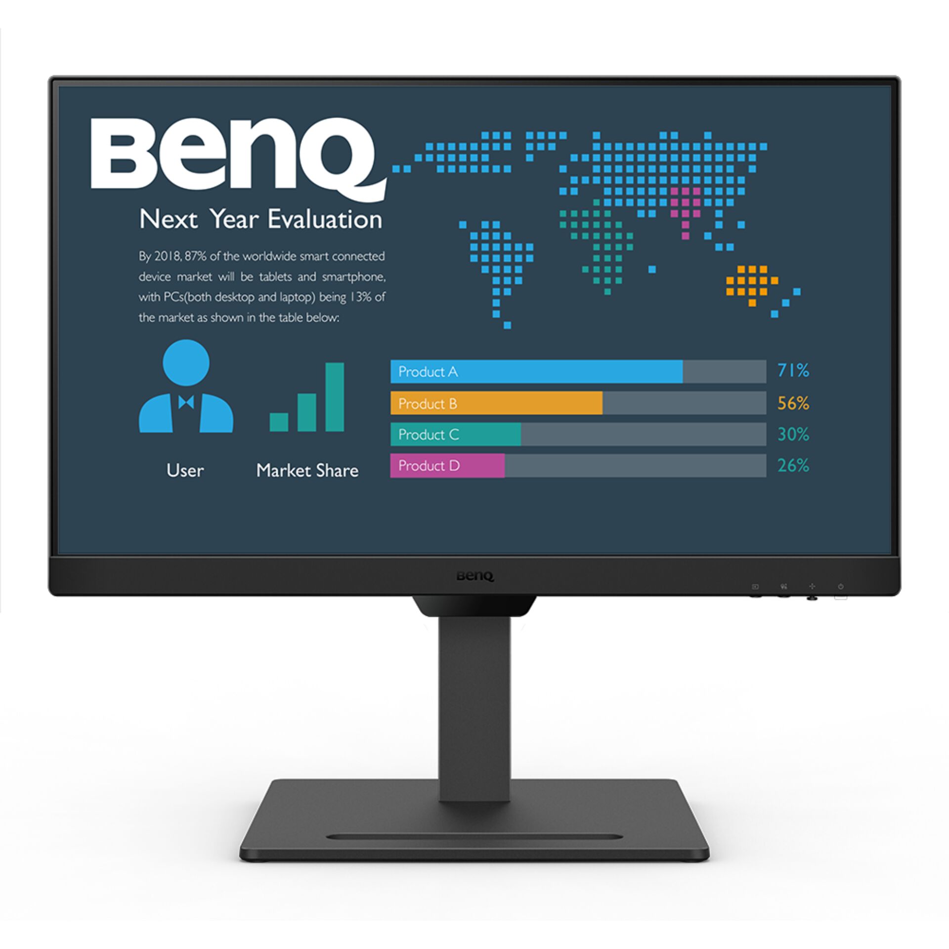 BenQ BL2490T Computerausrüstung, Elektronik, Hardware, Überwachen, Bildschirm