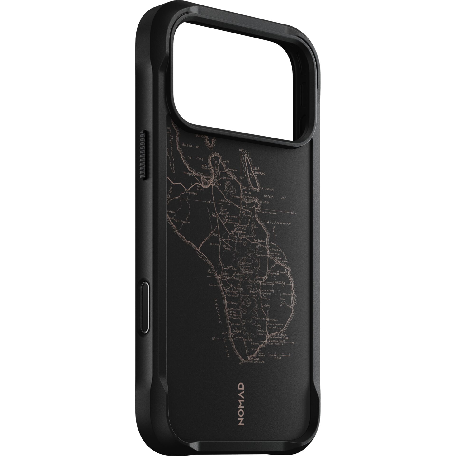 case, Handyhülle, iPhone, Kartenmap, schwarz