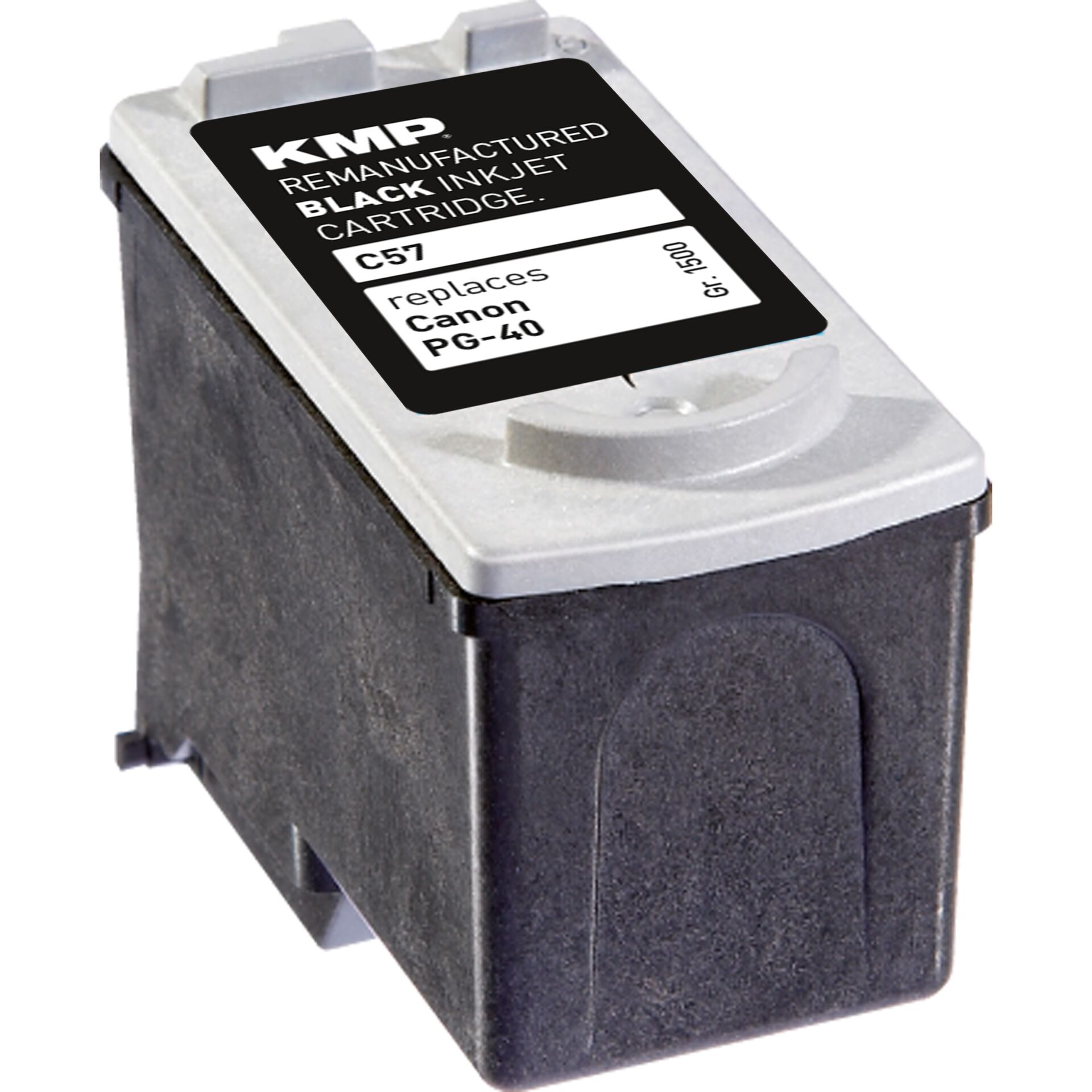 Kiste, Tintenpatrone, Druckerpatrone, Canon PG-40 Ersatz, Schwarz/Black Ink, Remanufactured cartridge