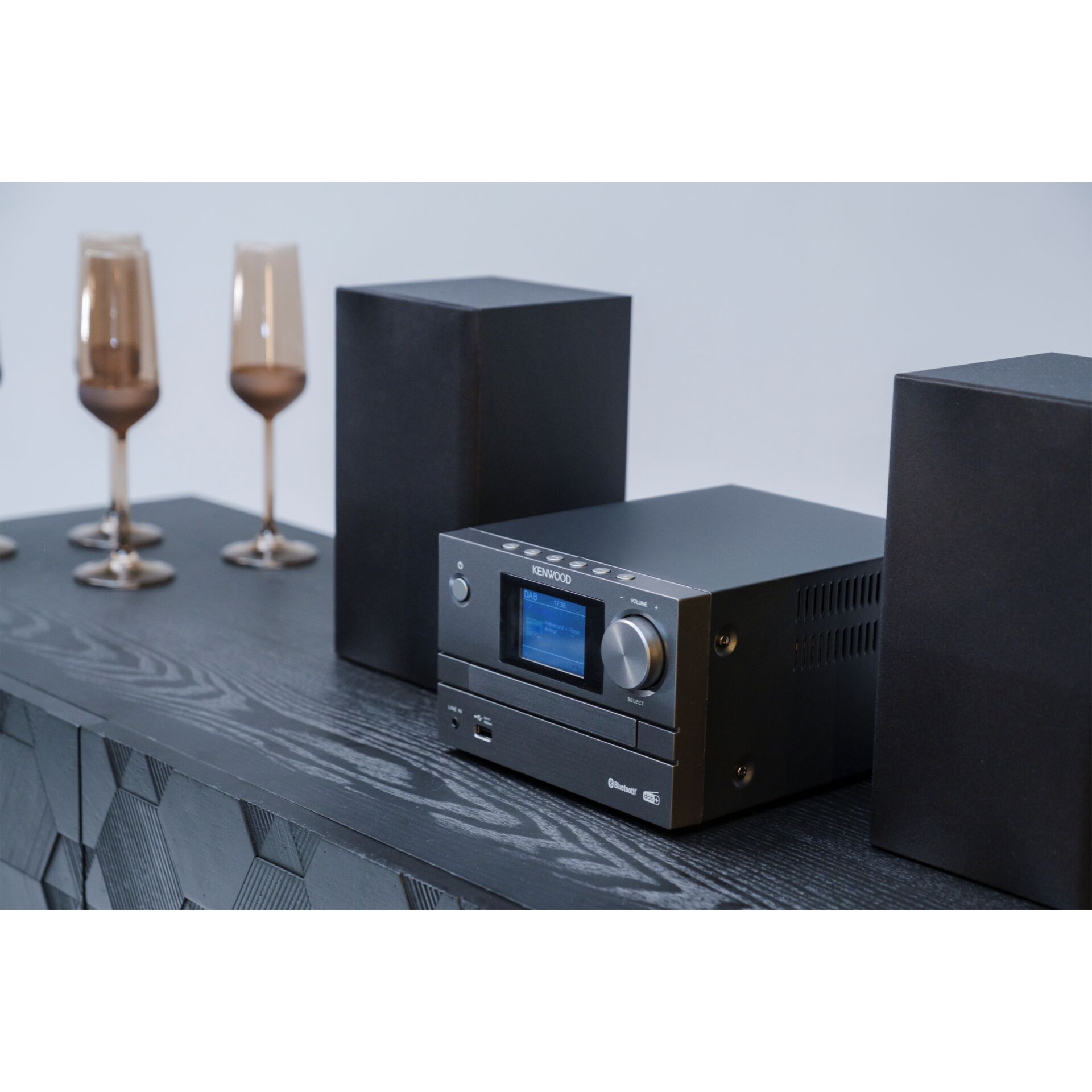 Elektronik, Stereo, Lautsprecher, Glas