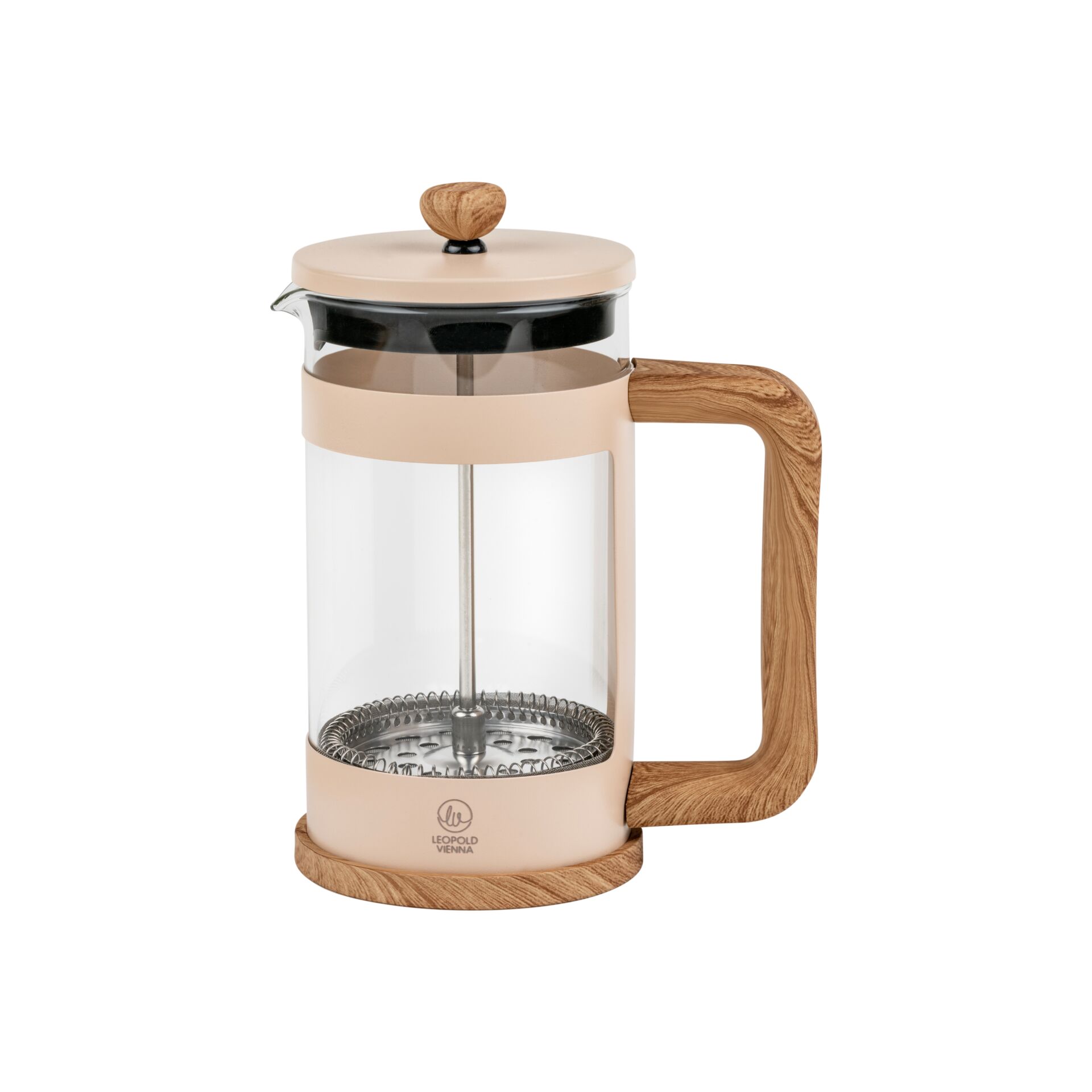 Leopold Vienna Kaffee- &  Teebereiter Franca sand 600ml