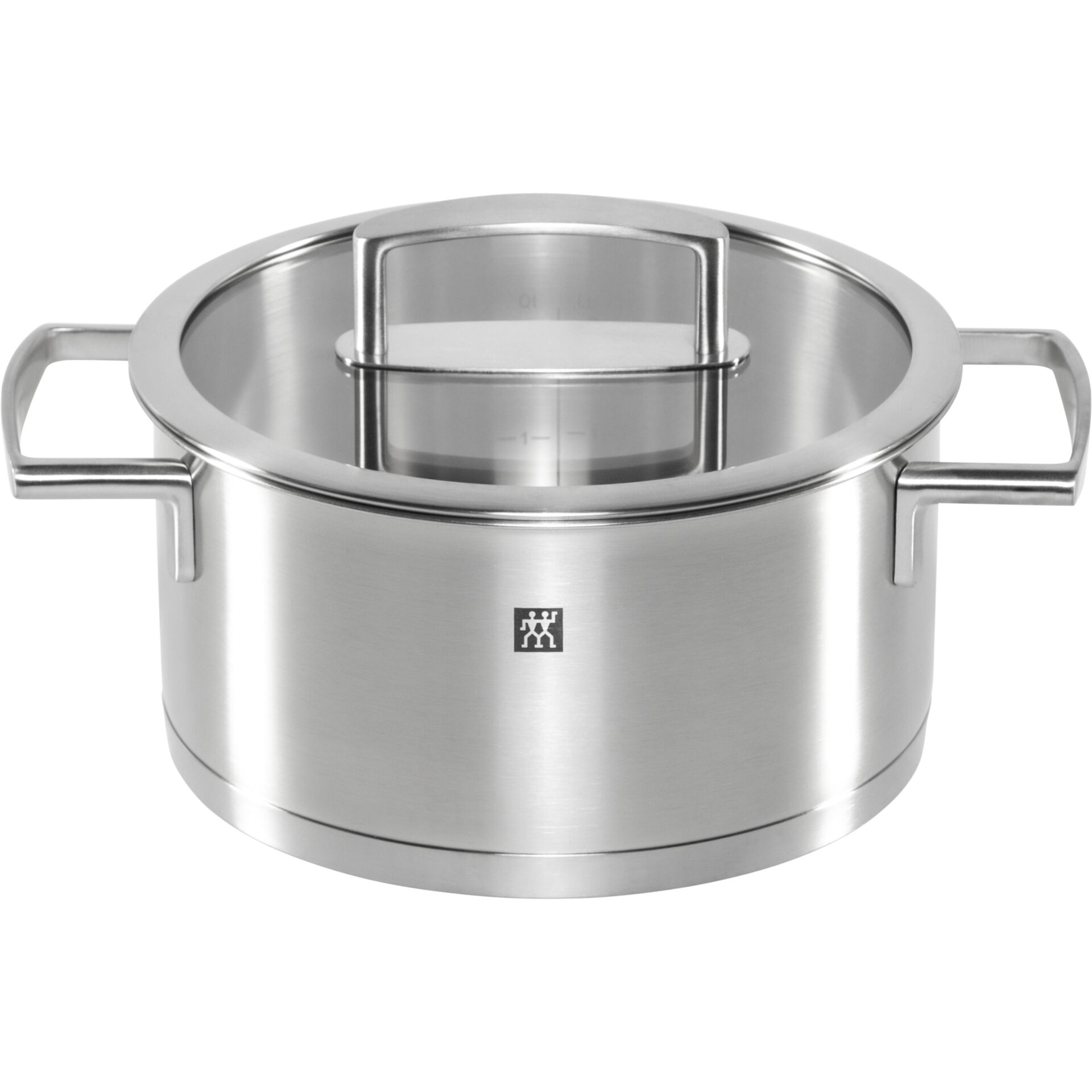 stahlkochtopf, dampfglas, spülmaschinenfest, töpfe-set, induktionsgeeignet