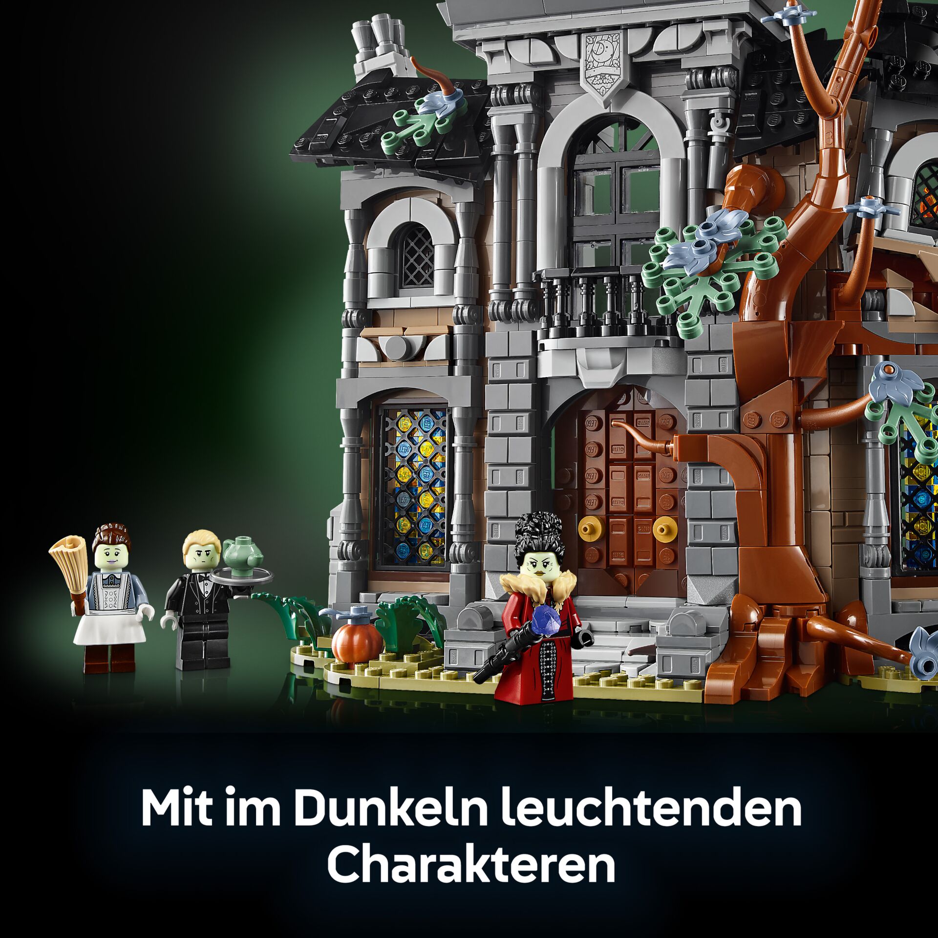 Geisterhaus, LEGO, Bauwerk, Drachenbaum, Figuren