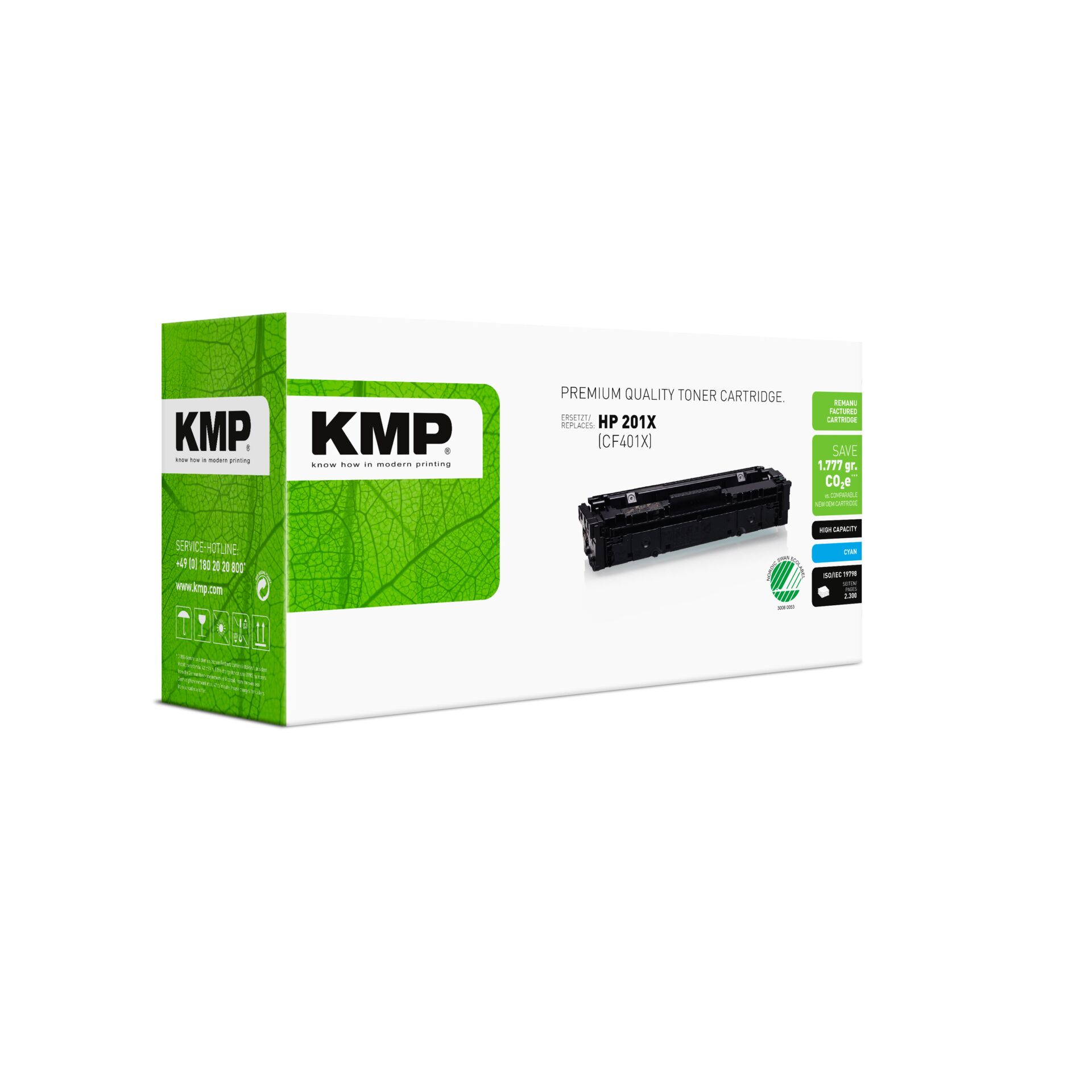 Adapter, Werbung, Visitenkarte, Computerausrüstung, Plakat, Tonerpatrone, KMP, HP 201X, CF401X, Lasertoner