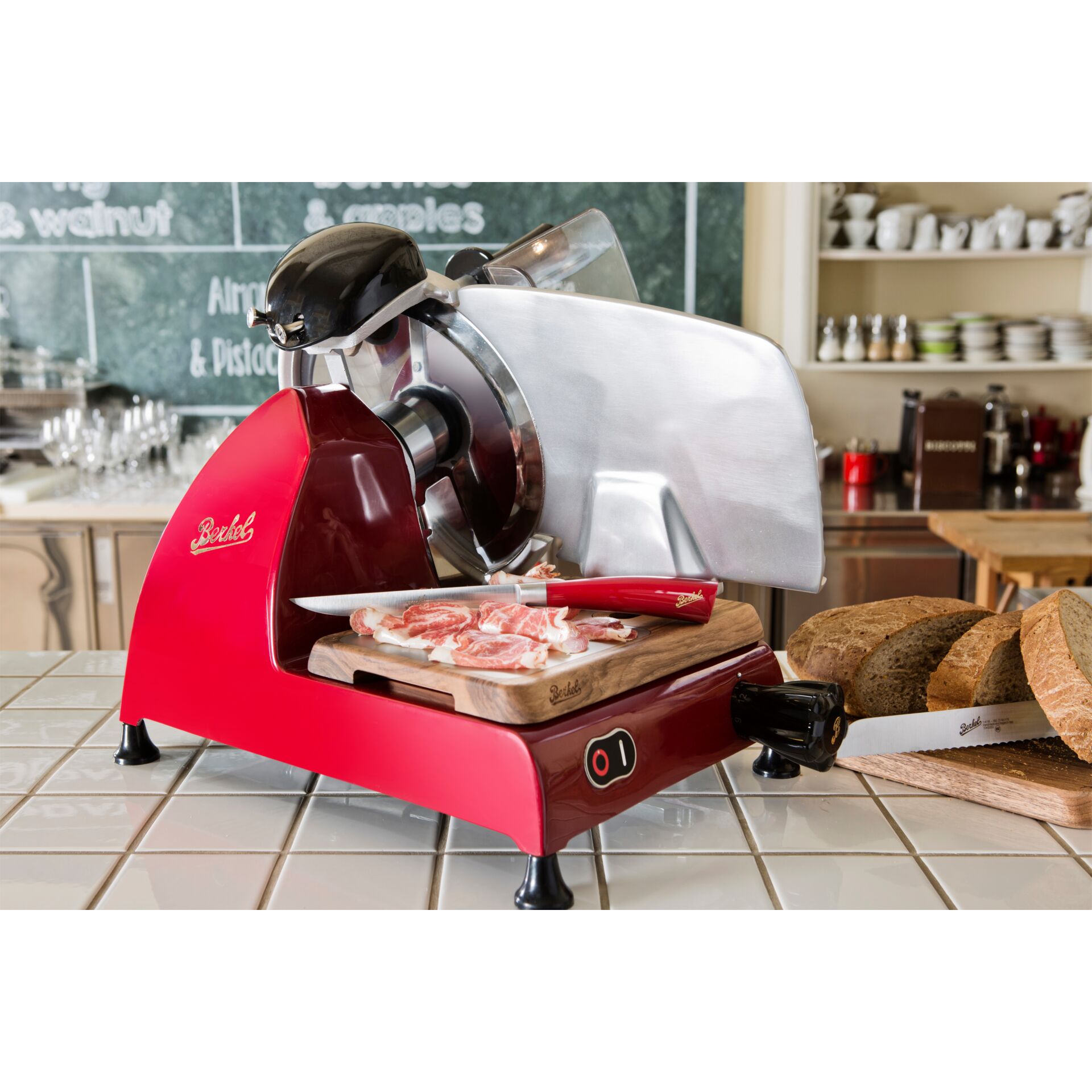 Schneidemaschine, Fleischwolf, Rot, Küchenmaschine, Brotscheiben