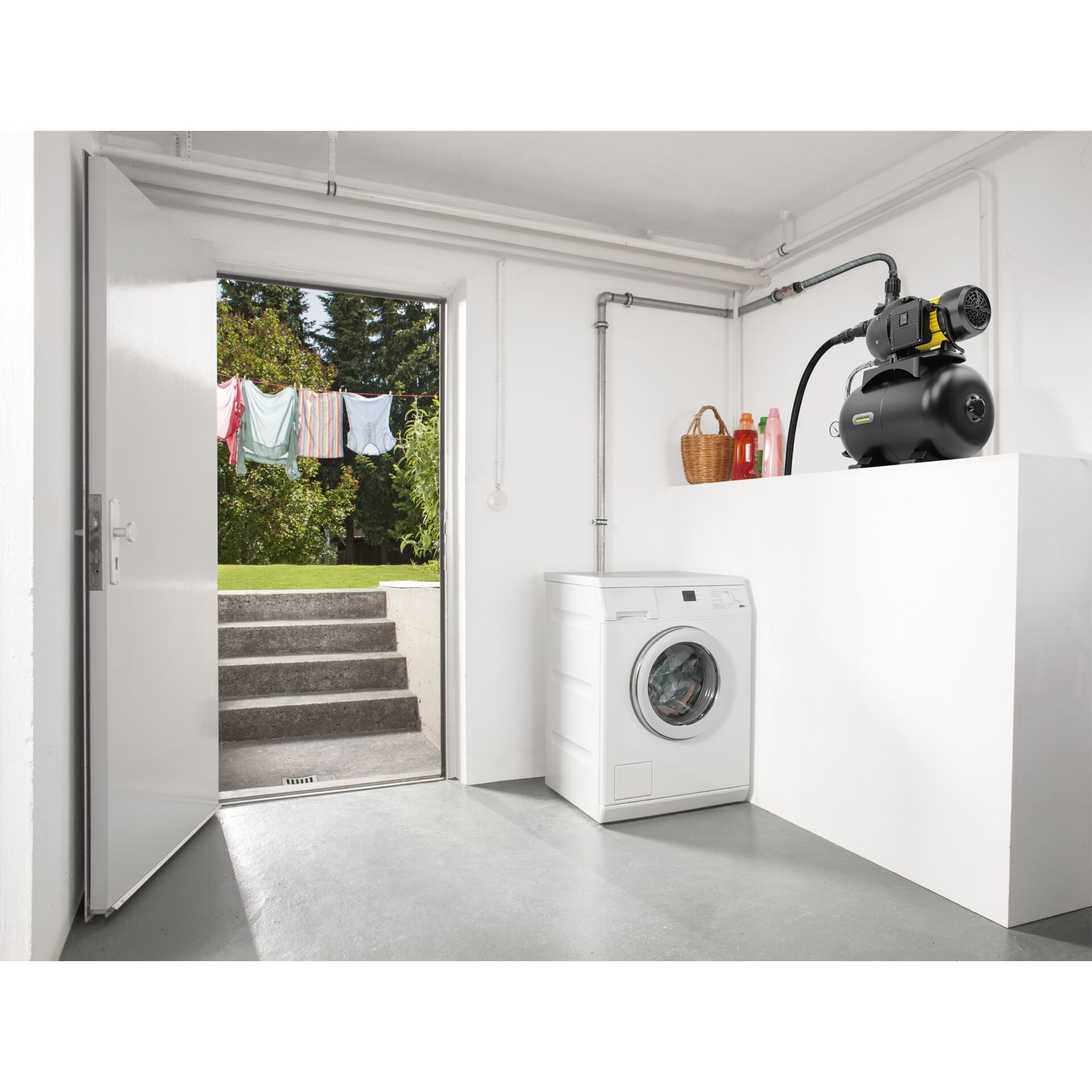 Gerät, Elektrisches Gerät, Waschmaschine, Wäscherei