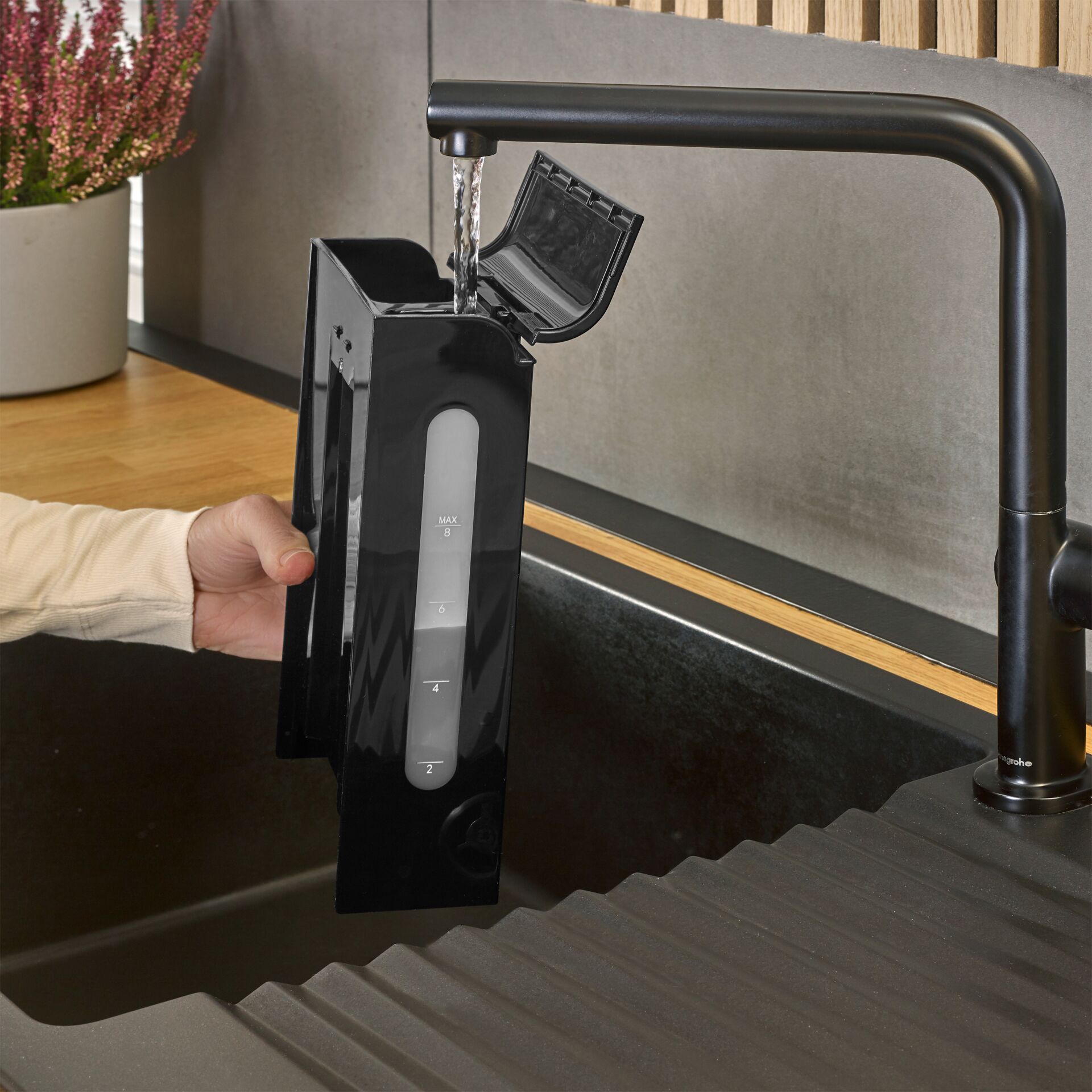 Küchengerät, Wasserhahn, Filtergerät, Küchenarmatur, Schnellverschluss