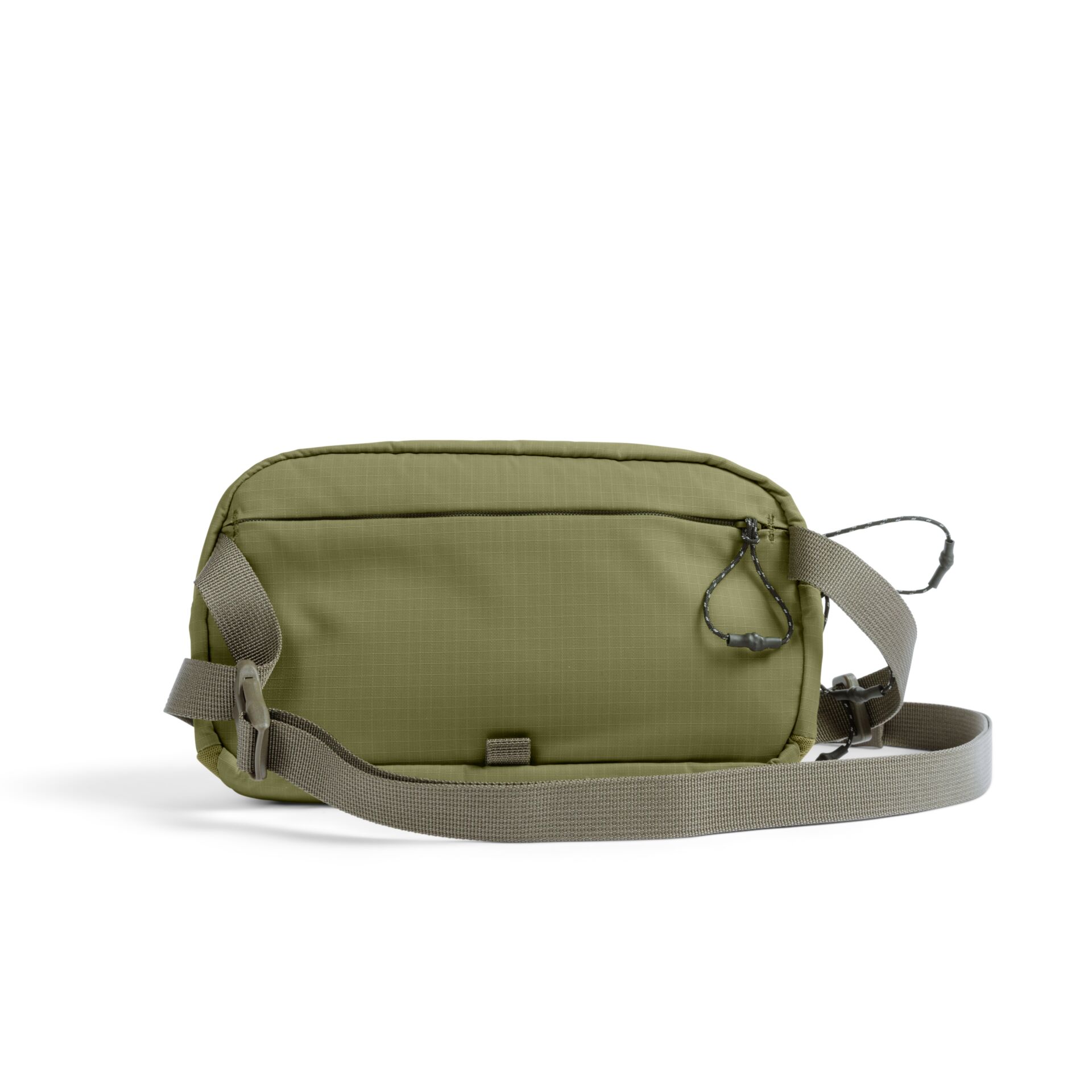 hip bag, waist bag, olivgrün, Kordelzug, verstellbarer Gurt