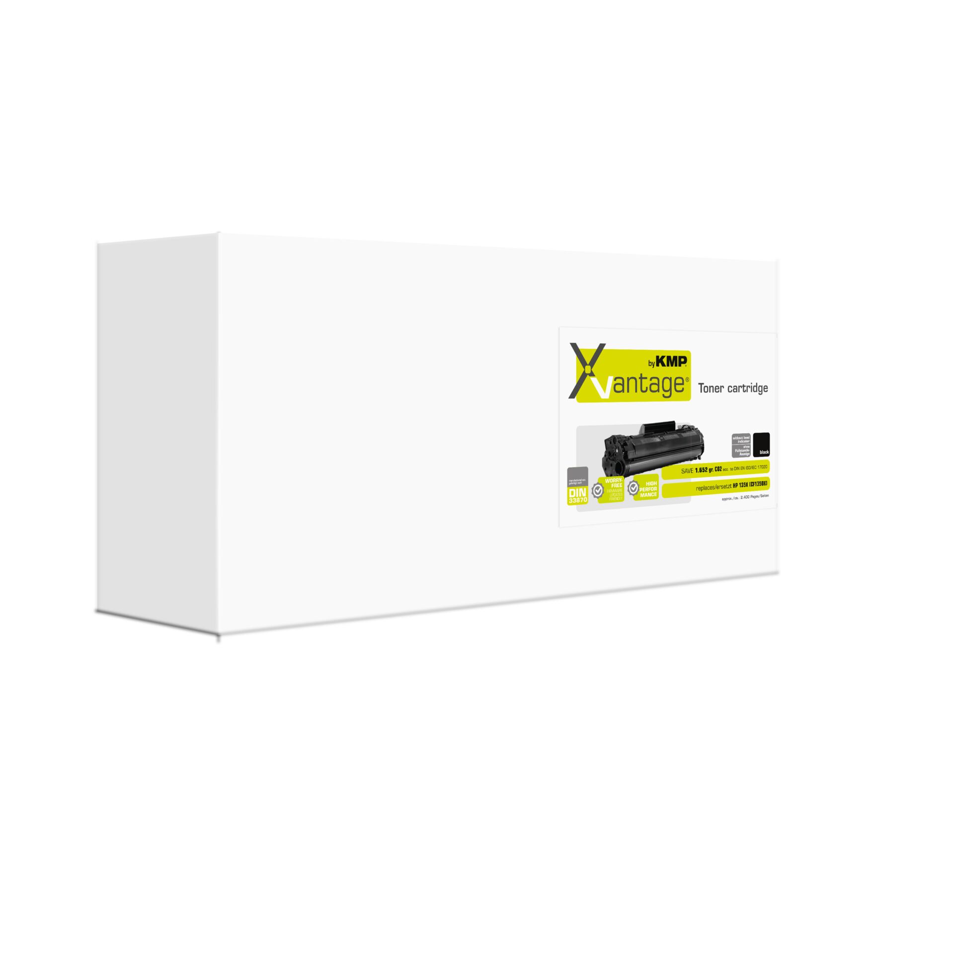 Tonerpatrone, Toner, KMP Vantage, Ersatzkartusche, DIN8536