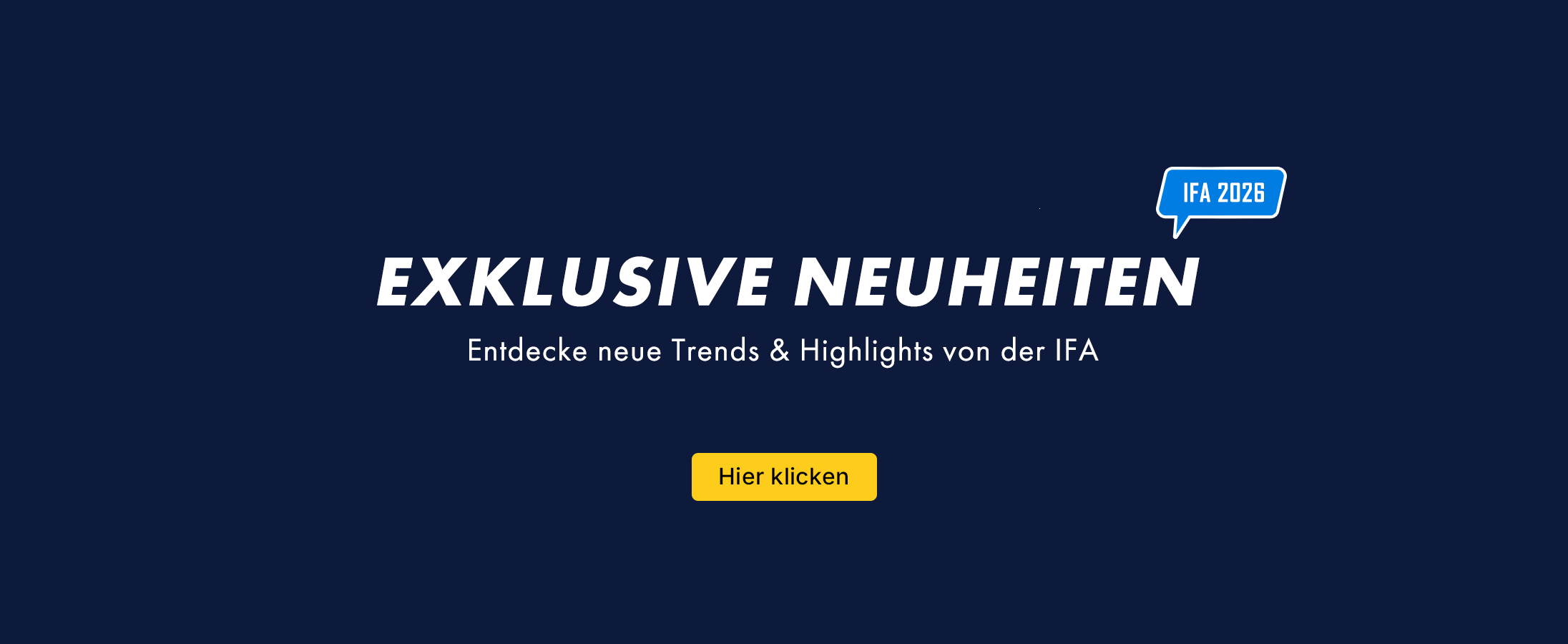 banner, Event, Promotion, blauer Hintergrund, CTA-Button
