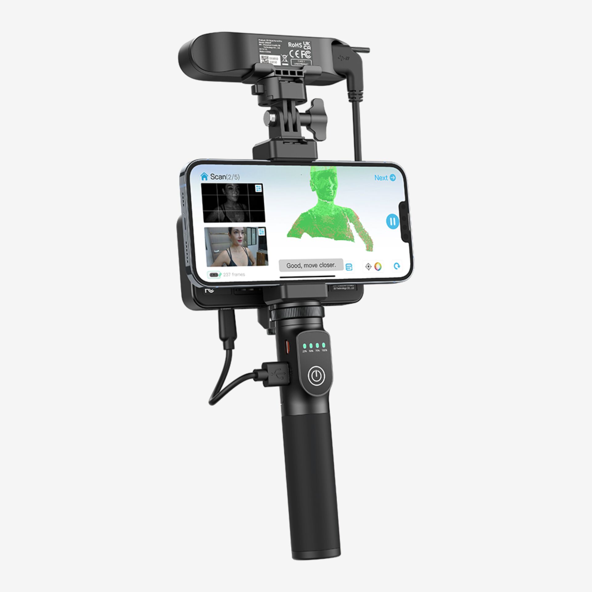 Gimbal, Smartphone, Stabilizer, Kamerastativ, USB-C