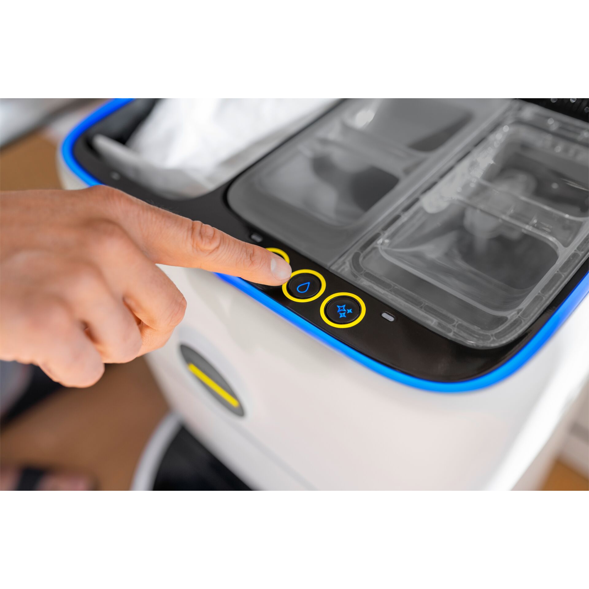 Kreisspülmaschine, Medizinische Waschmaschine, Wäschereifläche?, Spinnt?, Laborgerät, Gerät, Köpfer, Trommelsee, Touchscreen, Wäschertrommel