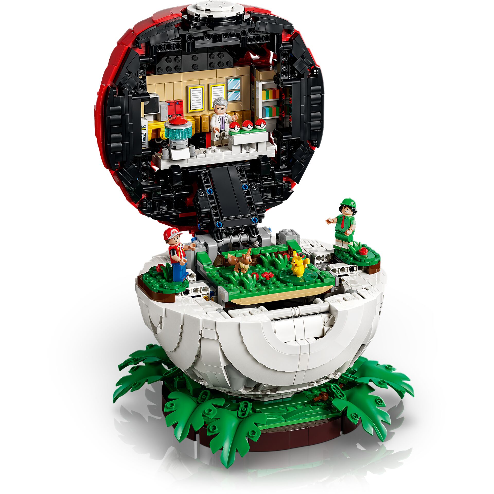 lego, diorama, labyrinth, minifigures, garten