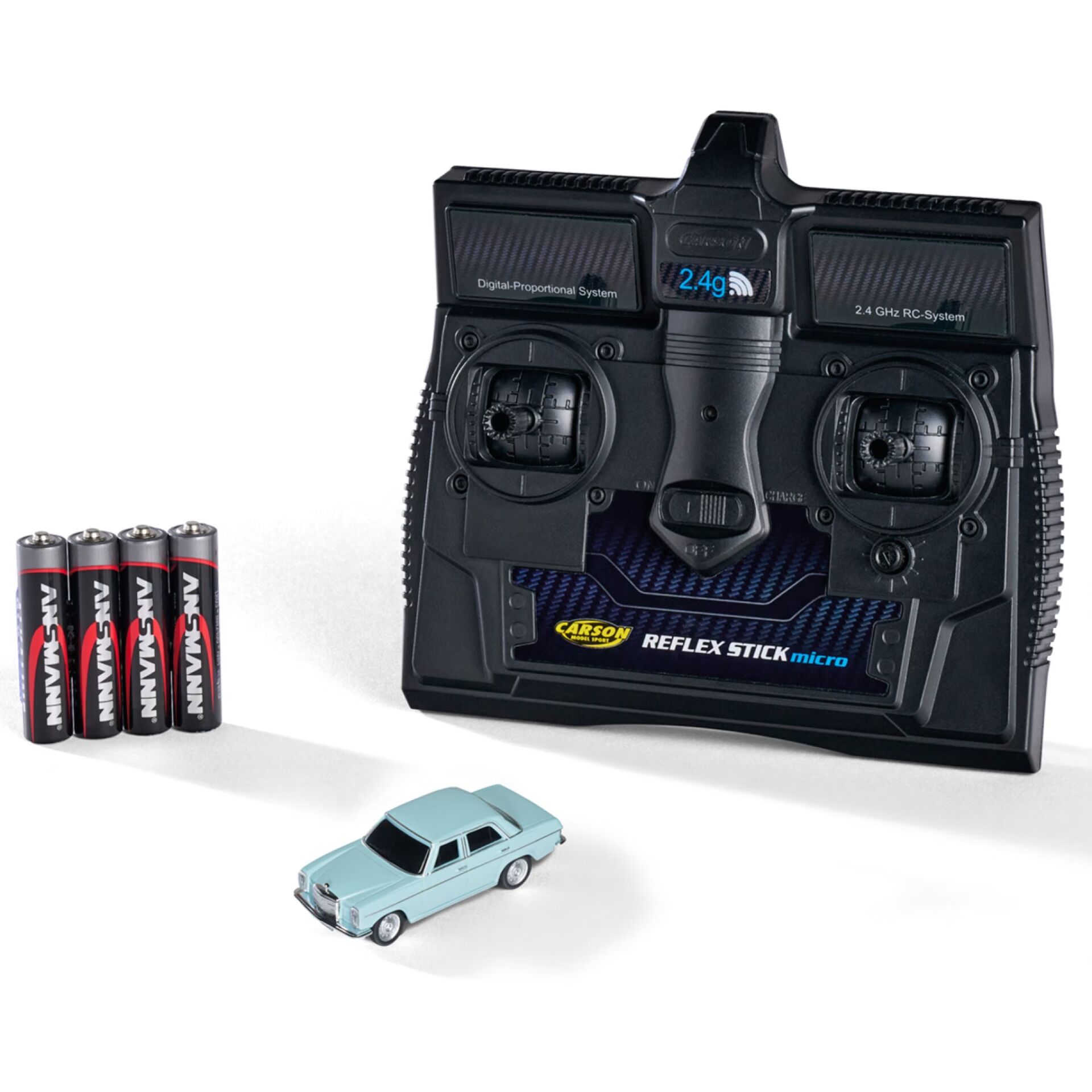 Fernbedienung, RC-Controller, 2.4 GHz, Batterien, Modellauto