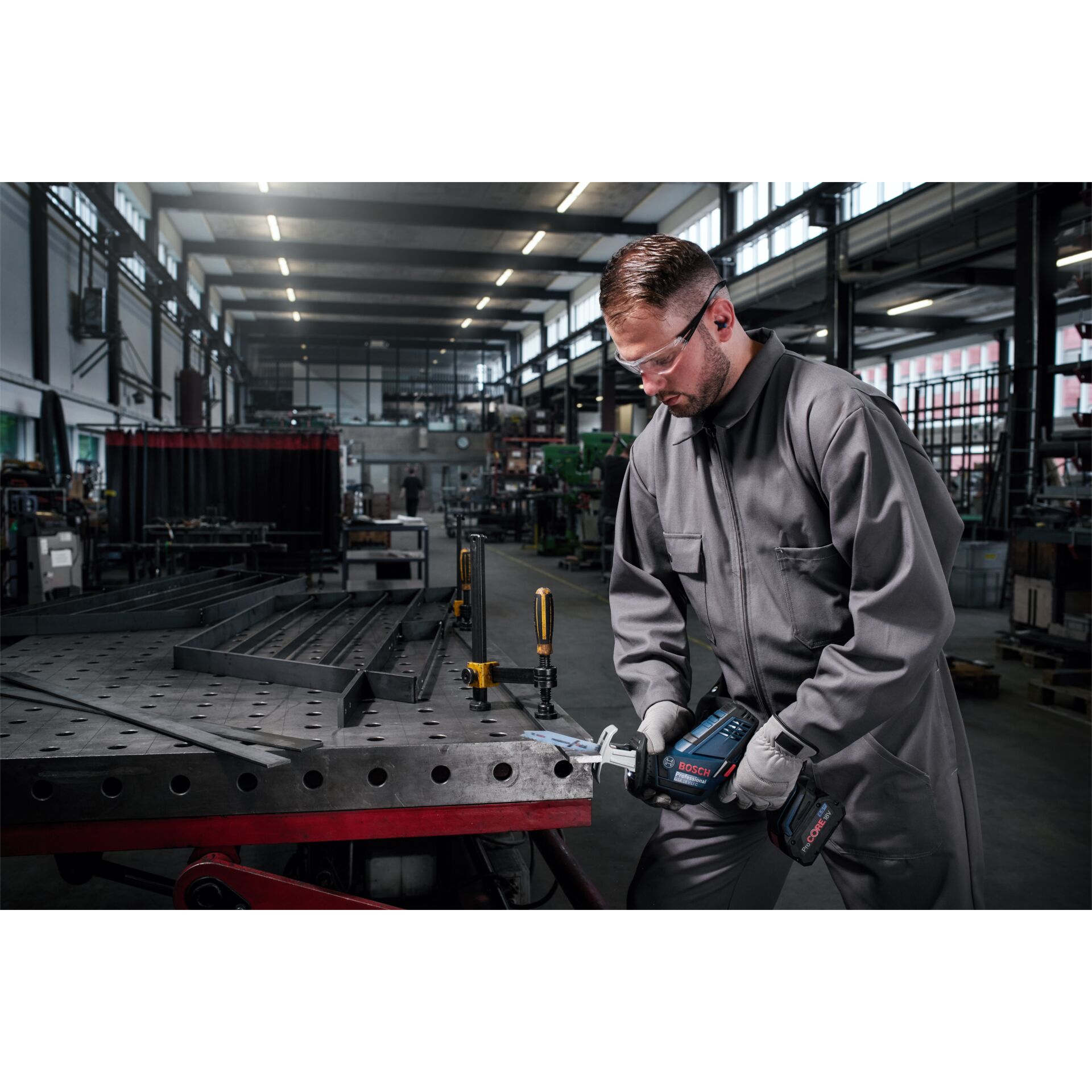 Fabrik, Herstellung, Handschuh, Mann, Person, Fabrik, Herstellung, Handschuh, Mann, Person