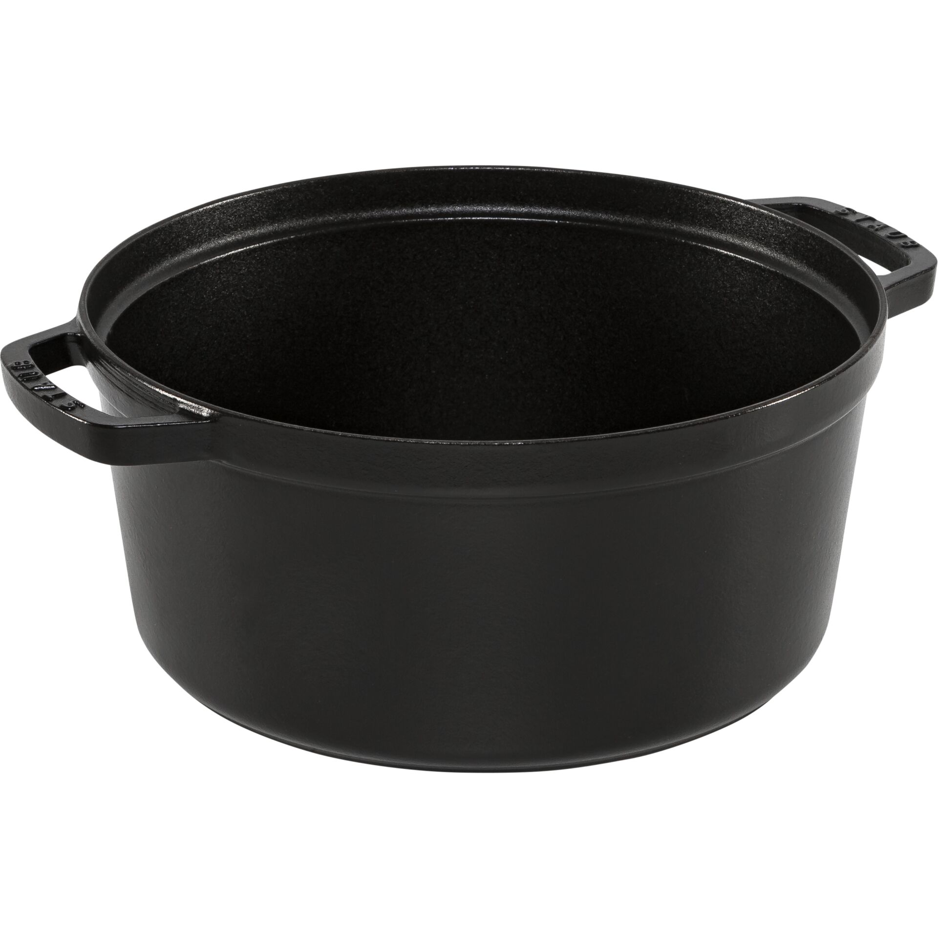 Gusseisentopf, Kochtopf, Schwarzer Topf, Backofenfest, Induktionsgeeignet