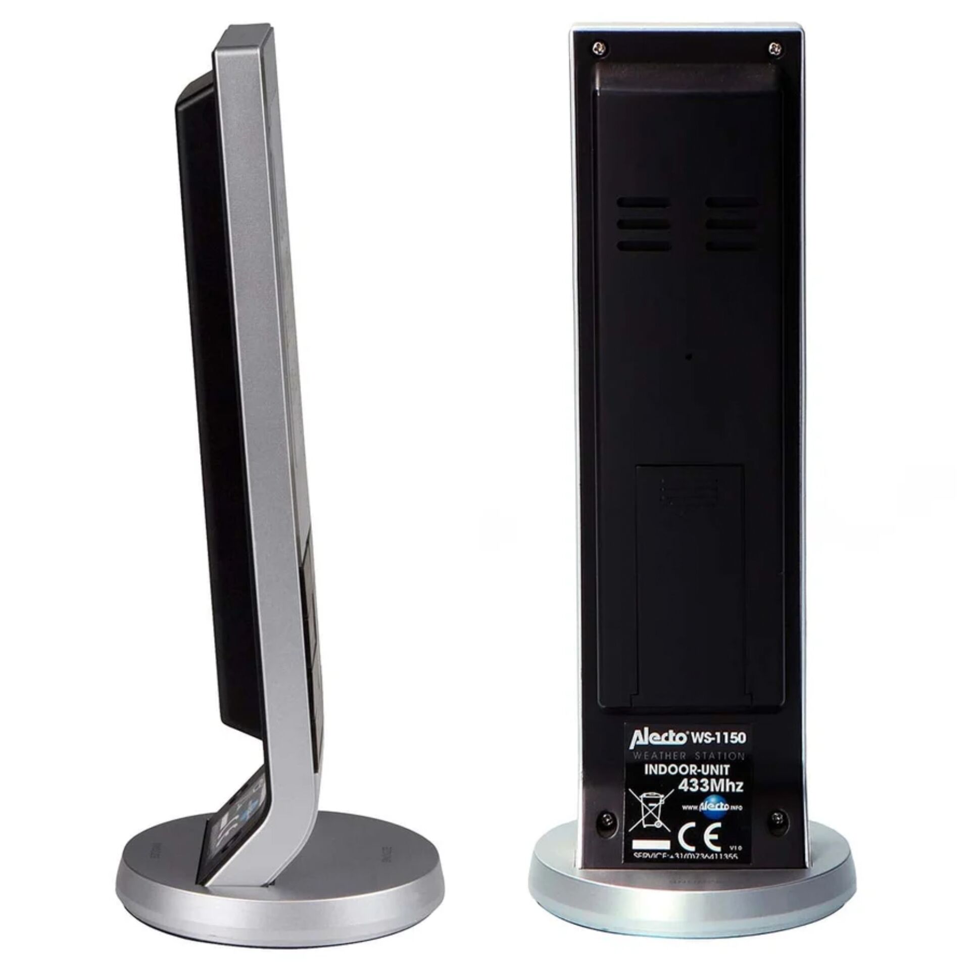 stand, indoor antenna, antenna base, silber schwarz, WS-1150