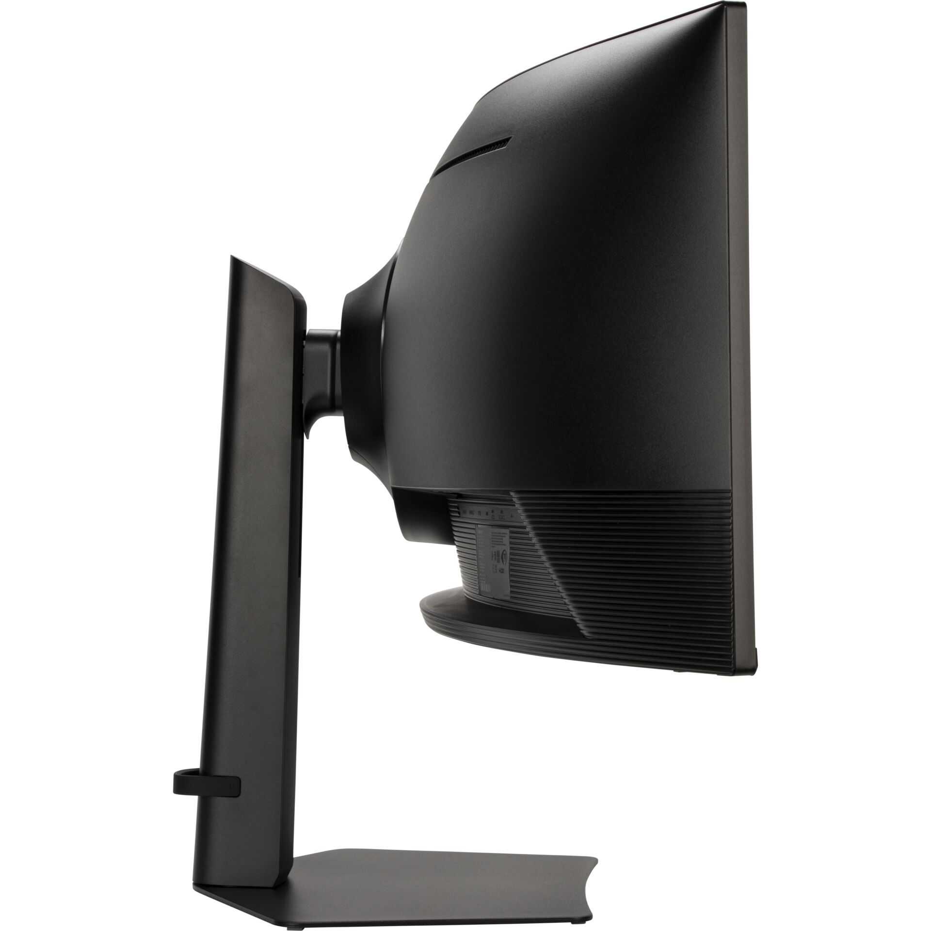 monitor, LCD, schwarz, Ständer, Seitenansicht