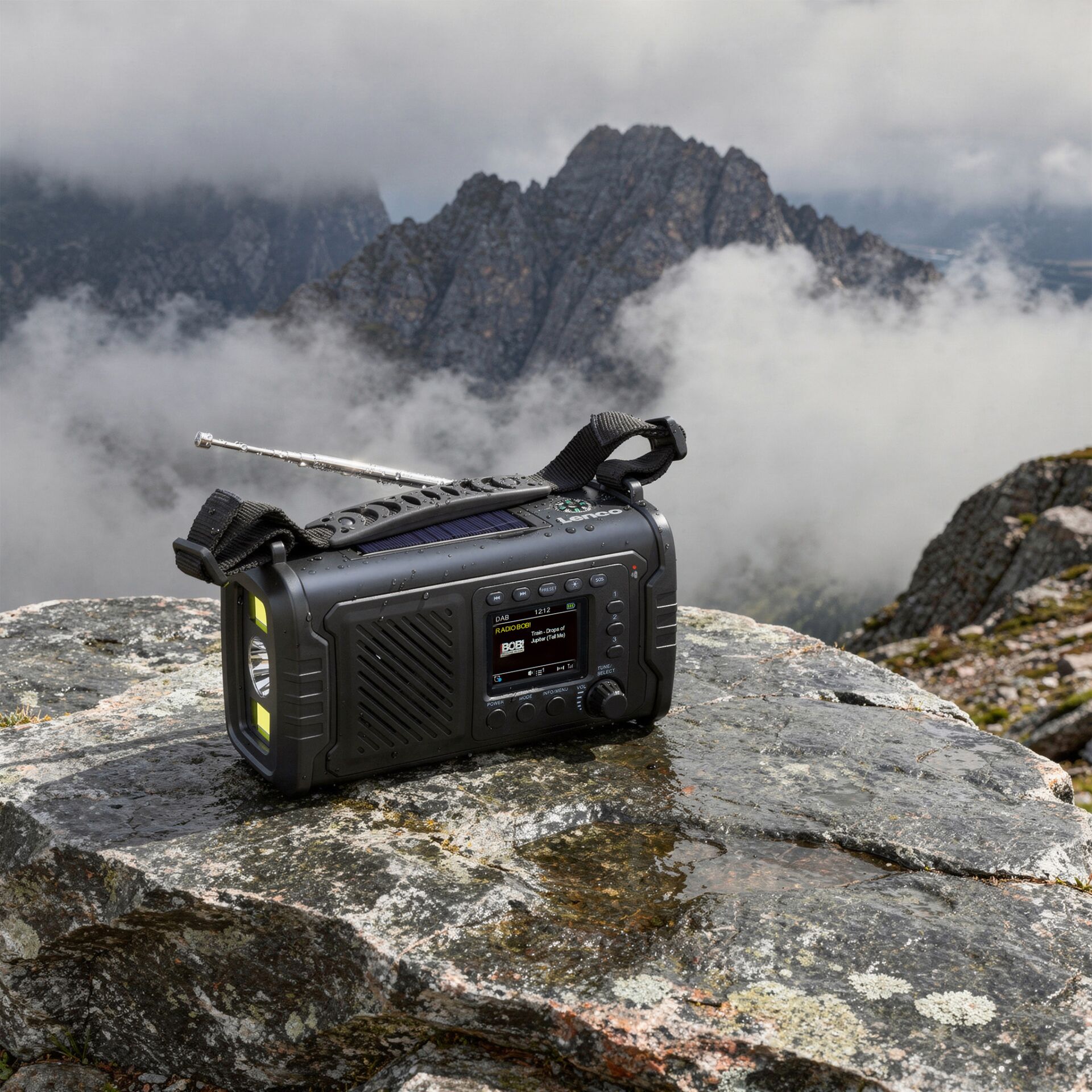 notebook, radio, portabel, outdoor, audioovisiert