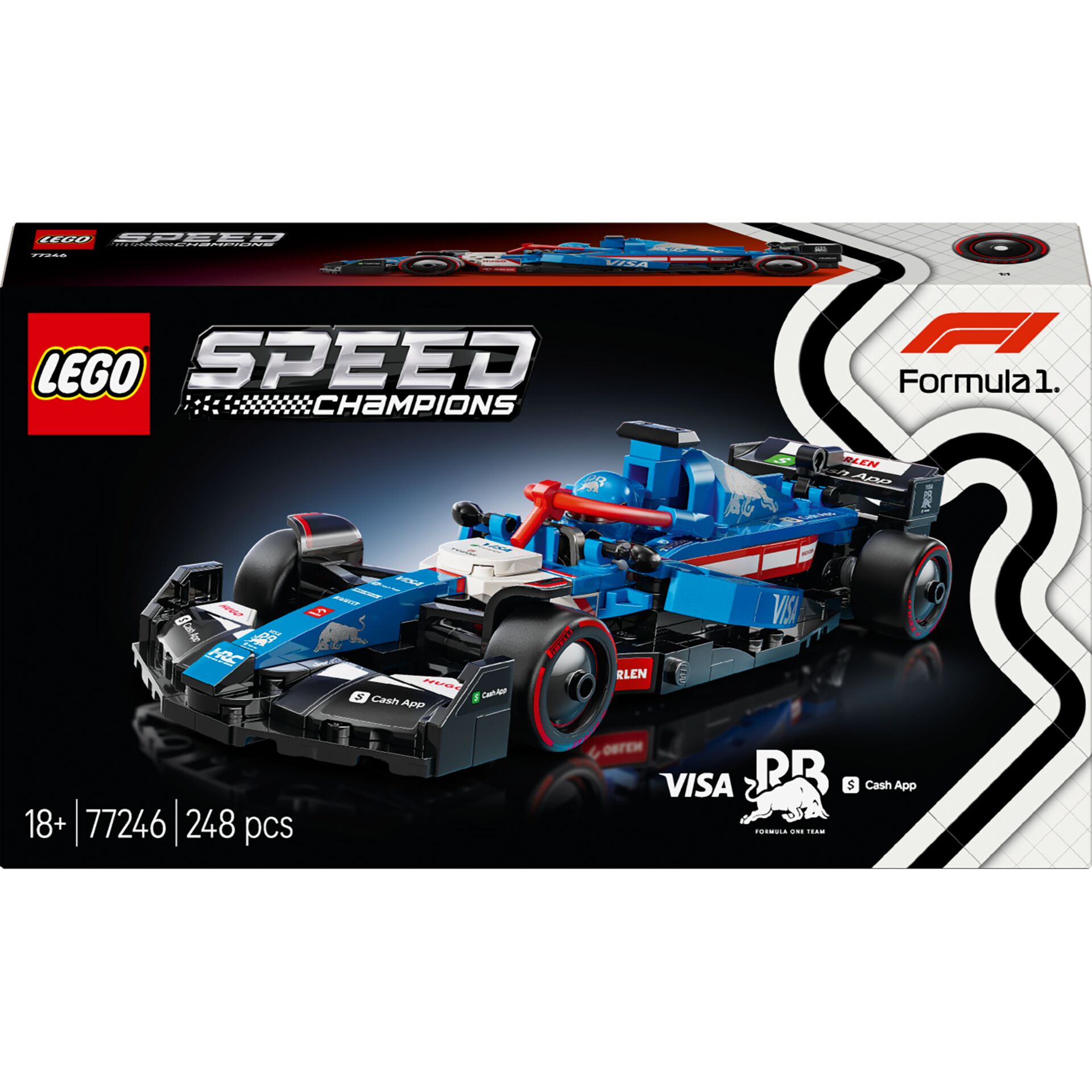 LEGO Speed Champions 77246  Visa Cash App RB VCARB 01 F1