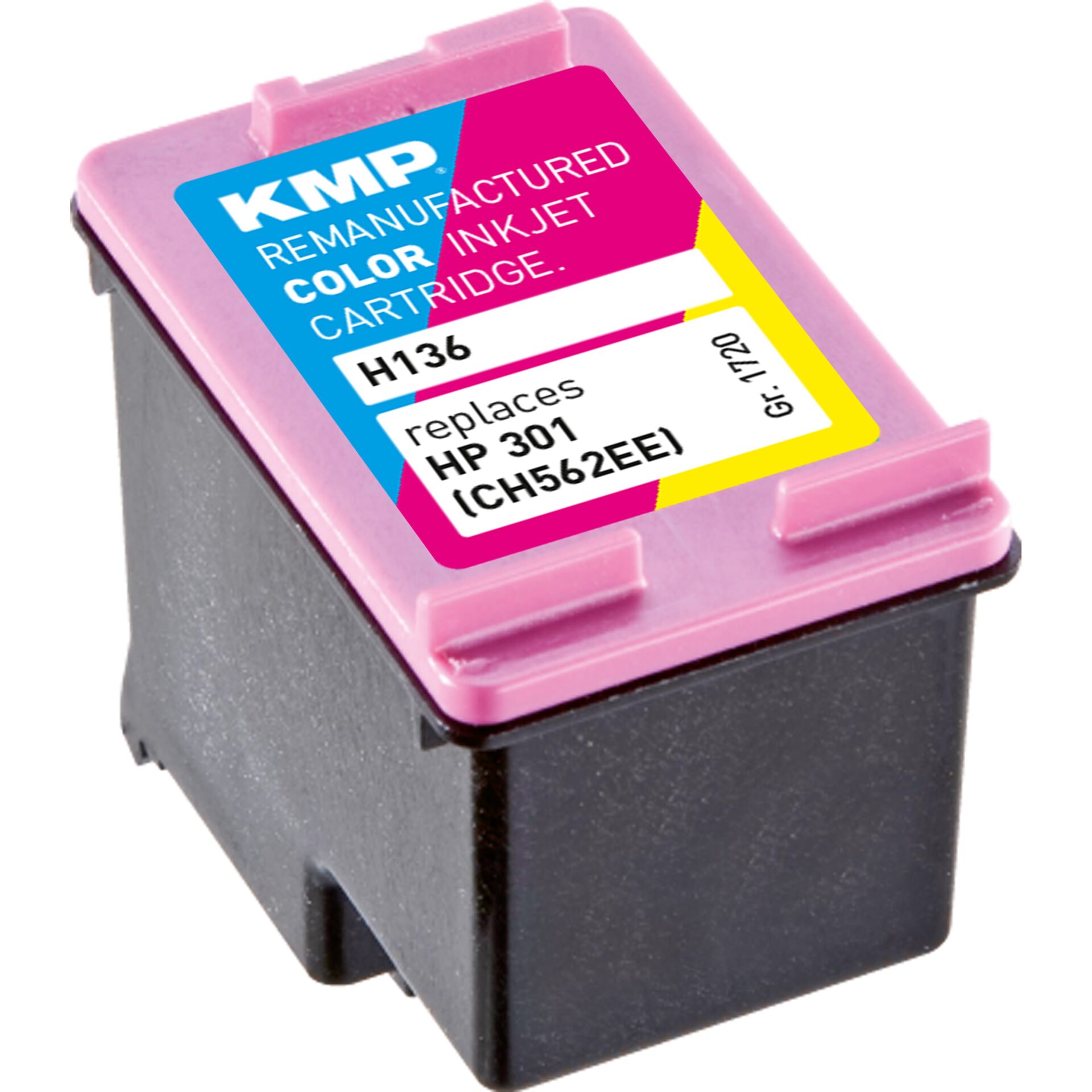 Kiste, HP 301, Tintenpatrone, Farbpatrone, Druckertinte, Ersatzpatrone