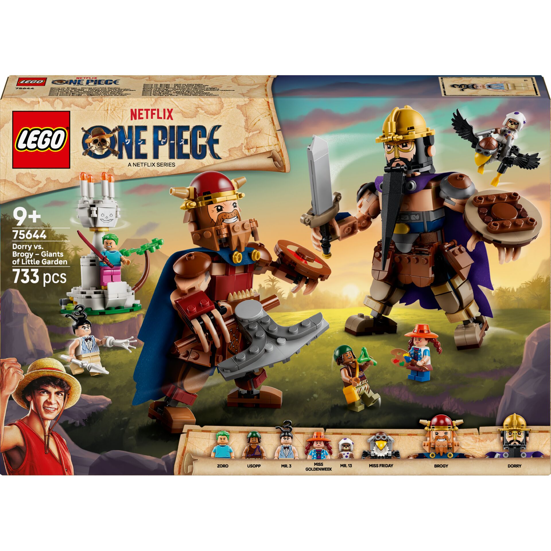 LEGO, One Piece, Satz 75644, 733 Stk., Minifiguren