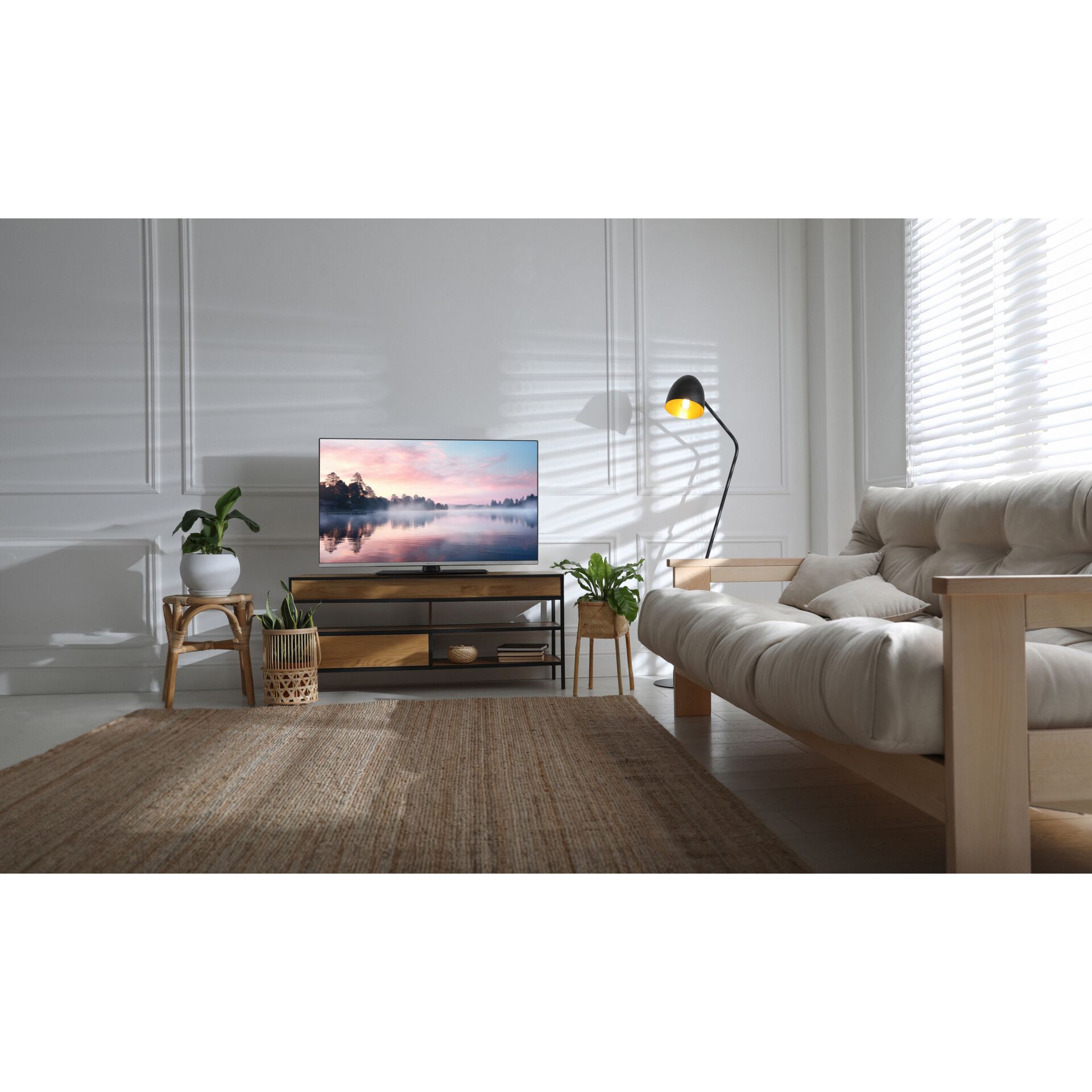 Innenarchitektur, Wohnzimmer, Überwachen, Bildschirm, Tabelle
