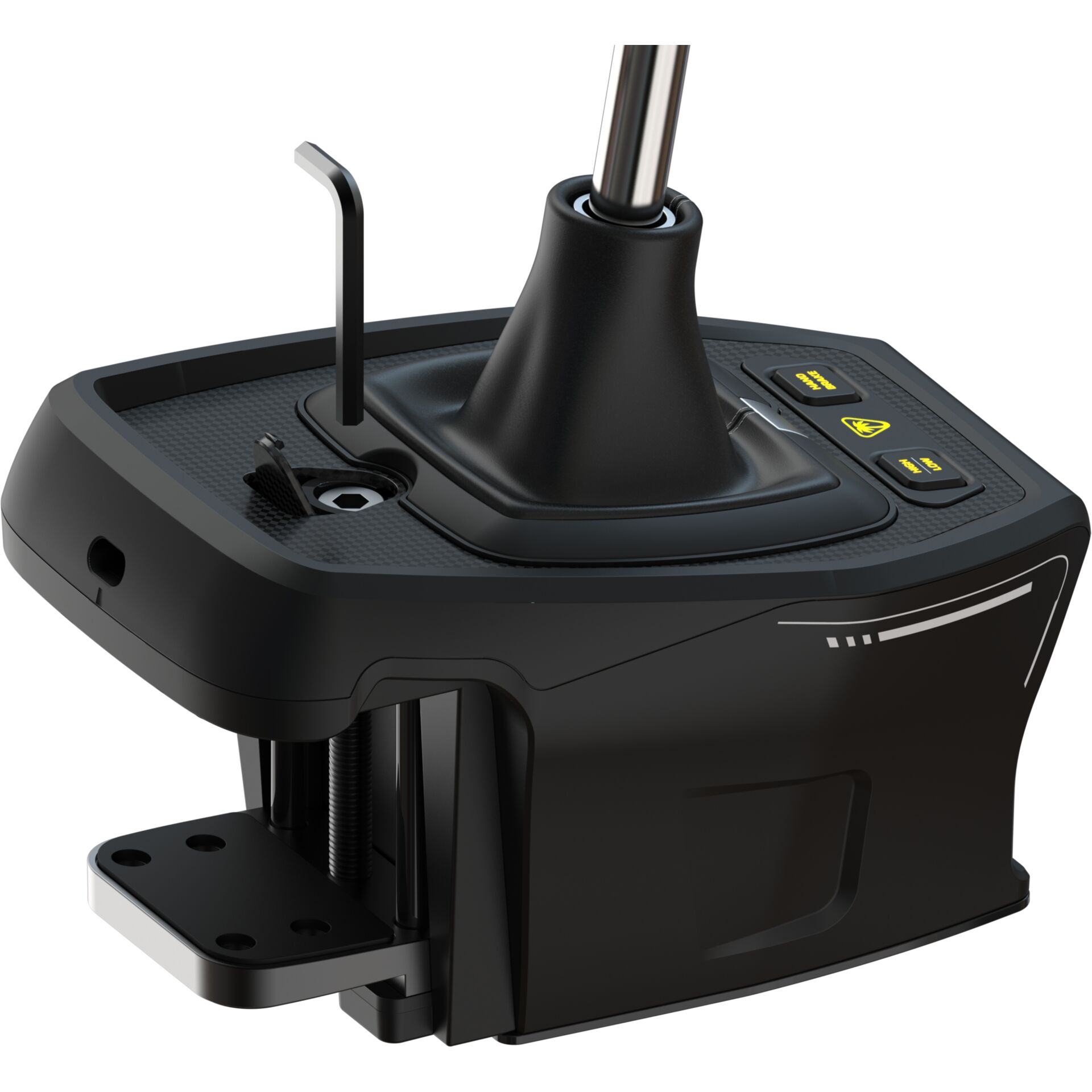Joystick, Schaltknüppel, Drohnenkontroller, Schwarz, Pedal/Joystick-Halterung