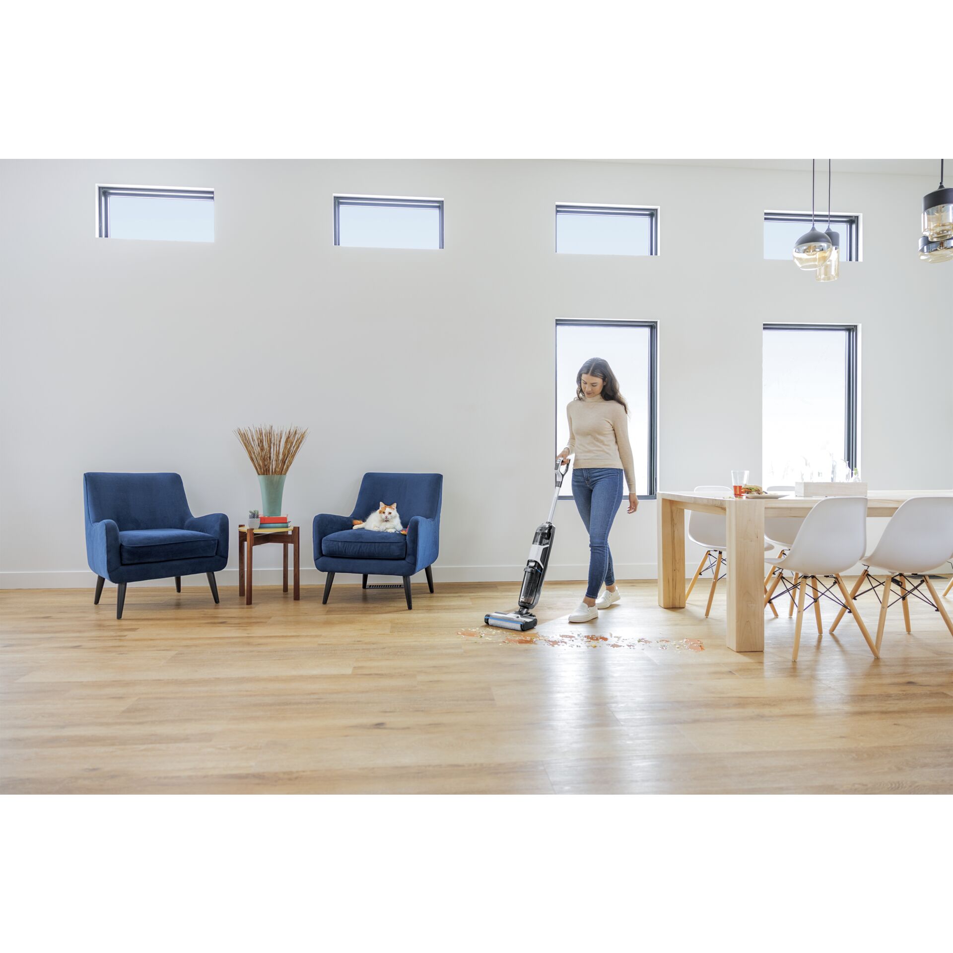 Innenarchitektur, Fußboden, Bodenbeläge, Reinigen, Wohnzimmer