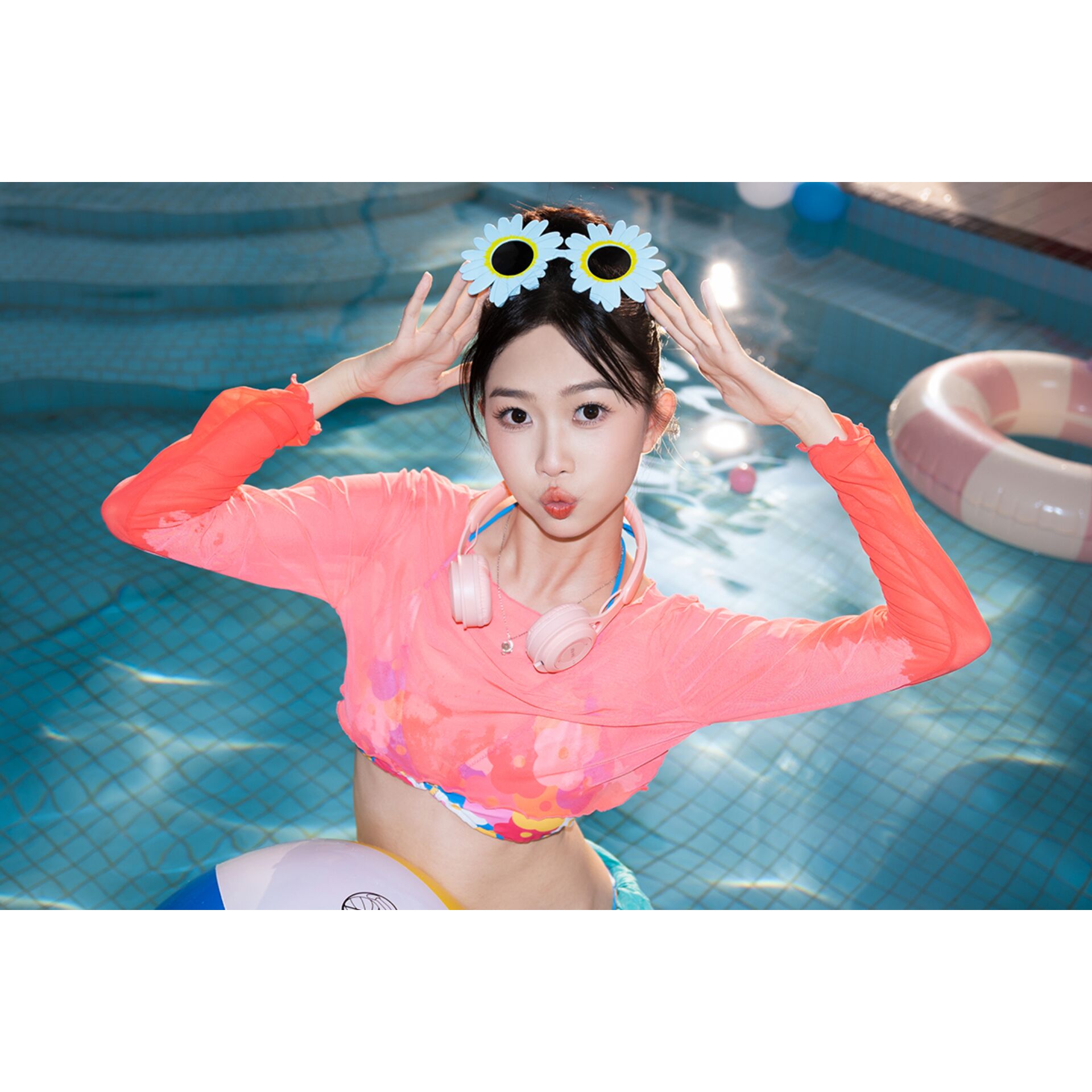 Bademode, Person, Photographie, Portrait, Sonnenbrille