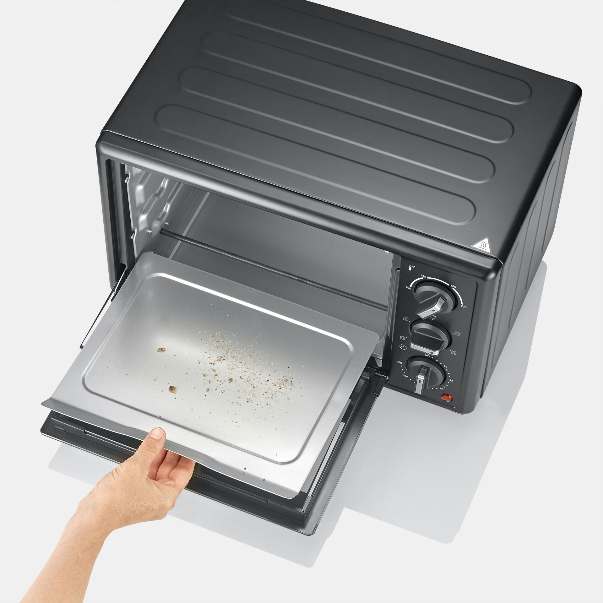 Backofen, Toaster, Backofenthermostat, Metall, Gehäuse