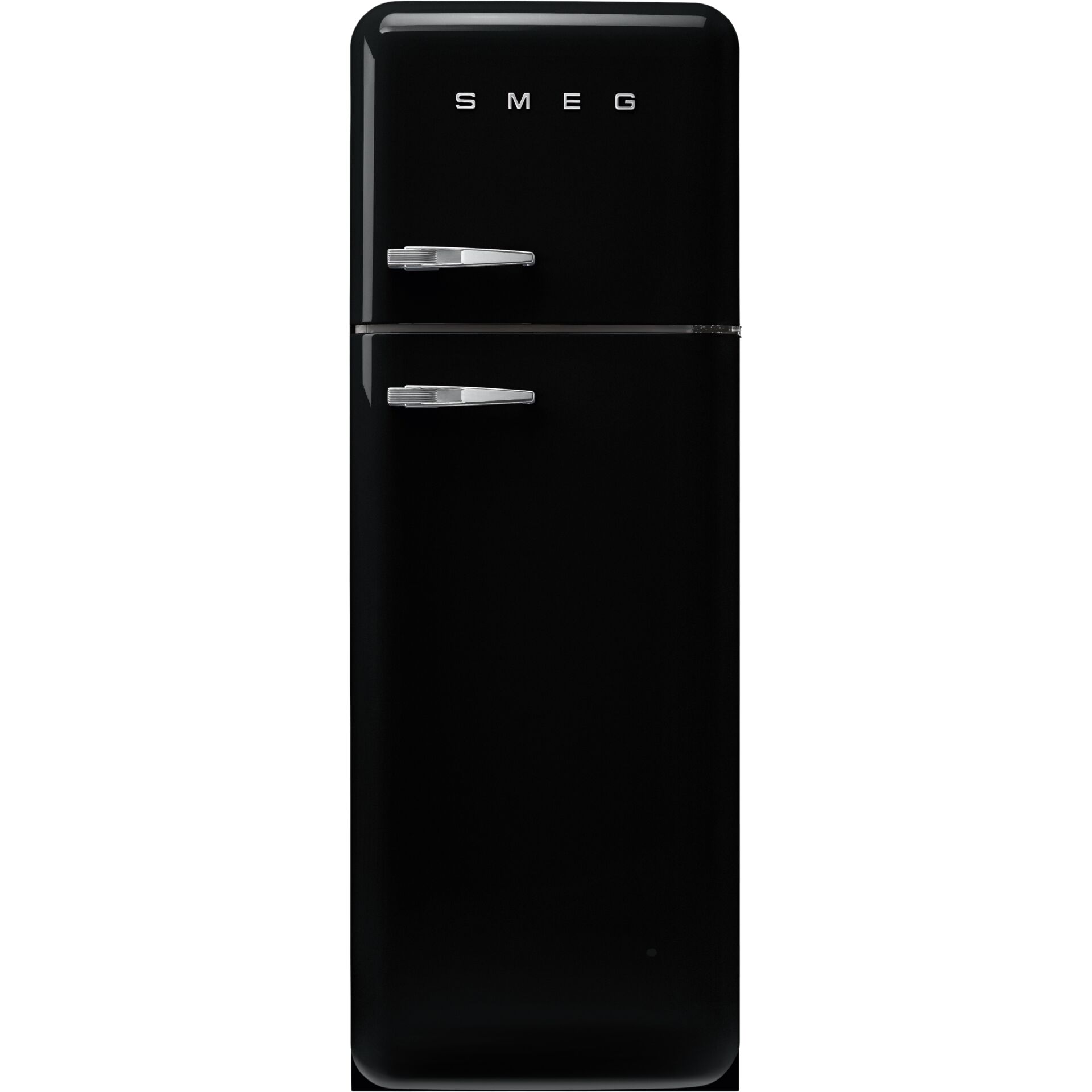 Kühlschrank, Spülkasten, Retro-Stil, Schwarz, Frèche