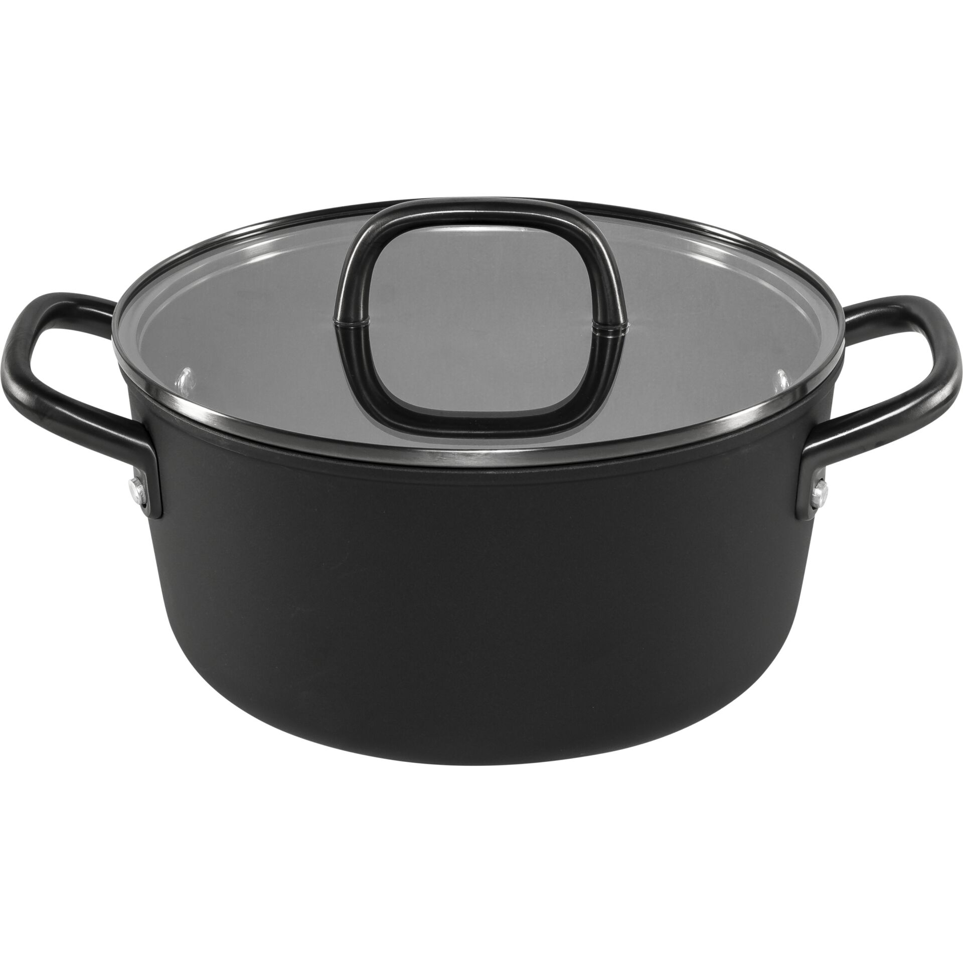 Kochtopf, Suppenkessel, Glasdeckel, Emaillierter Topf, Stapelbar?