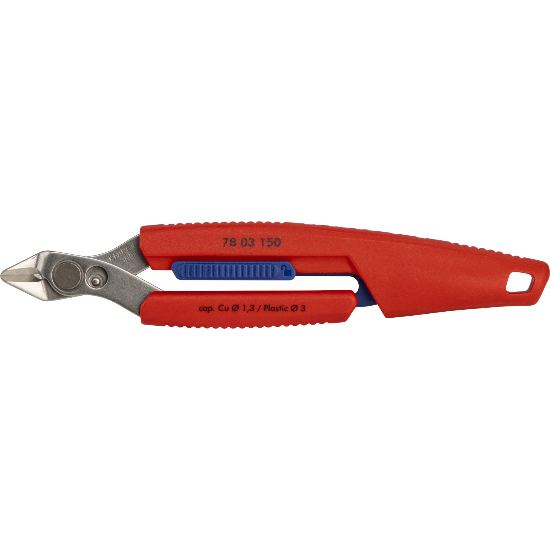 KNIPEX Slim Knips mit Holster  INOX-Chirurgenstahl