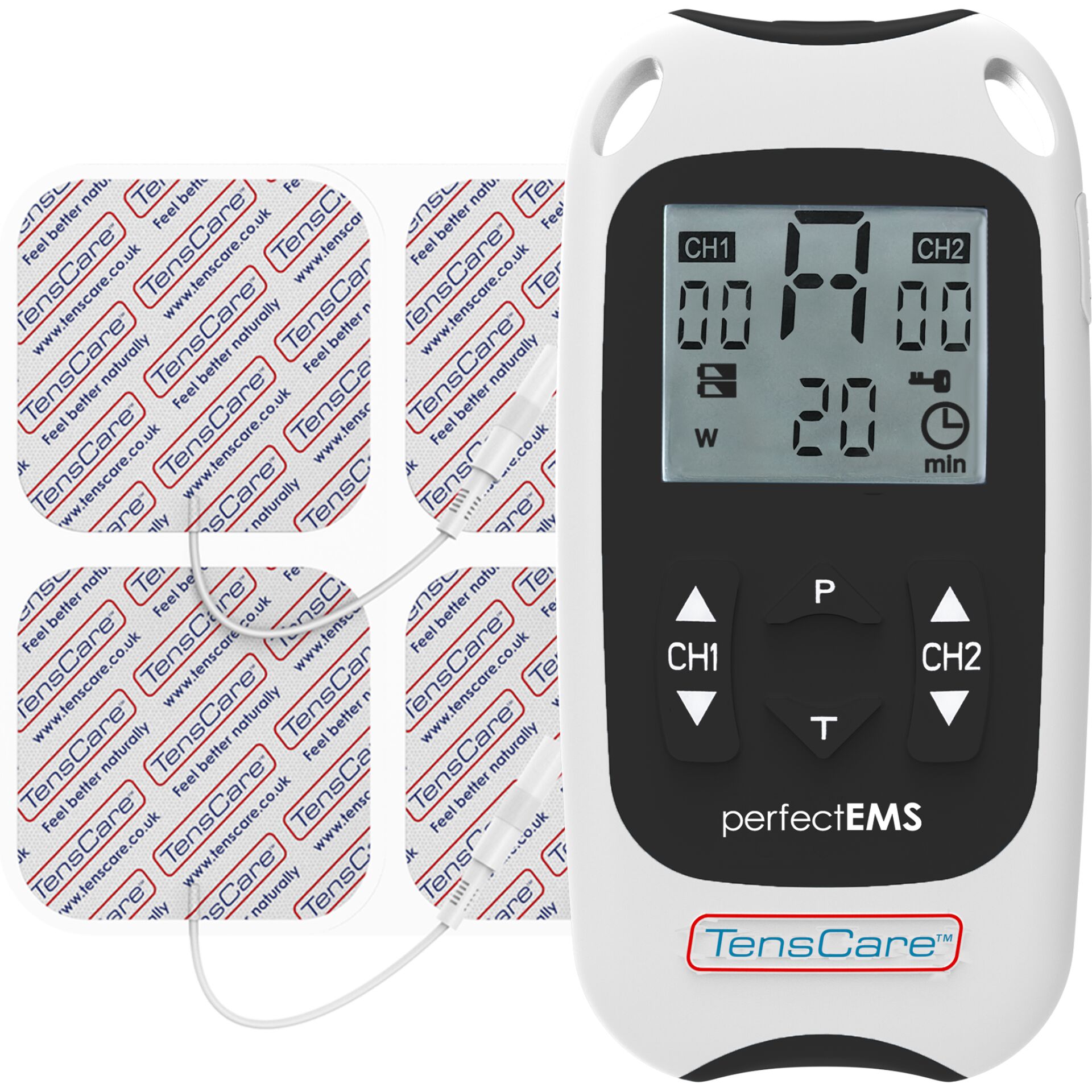 TensCare Perfect EMS  Muskelstimulator