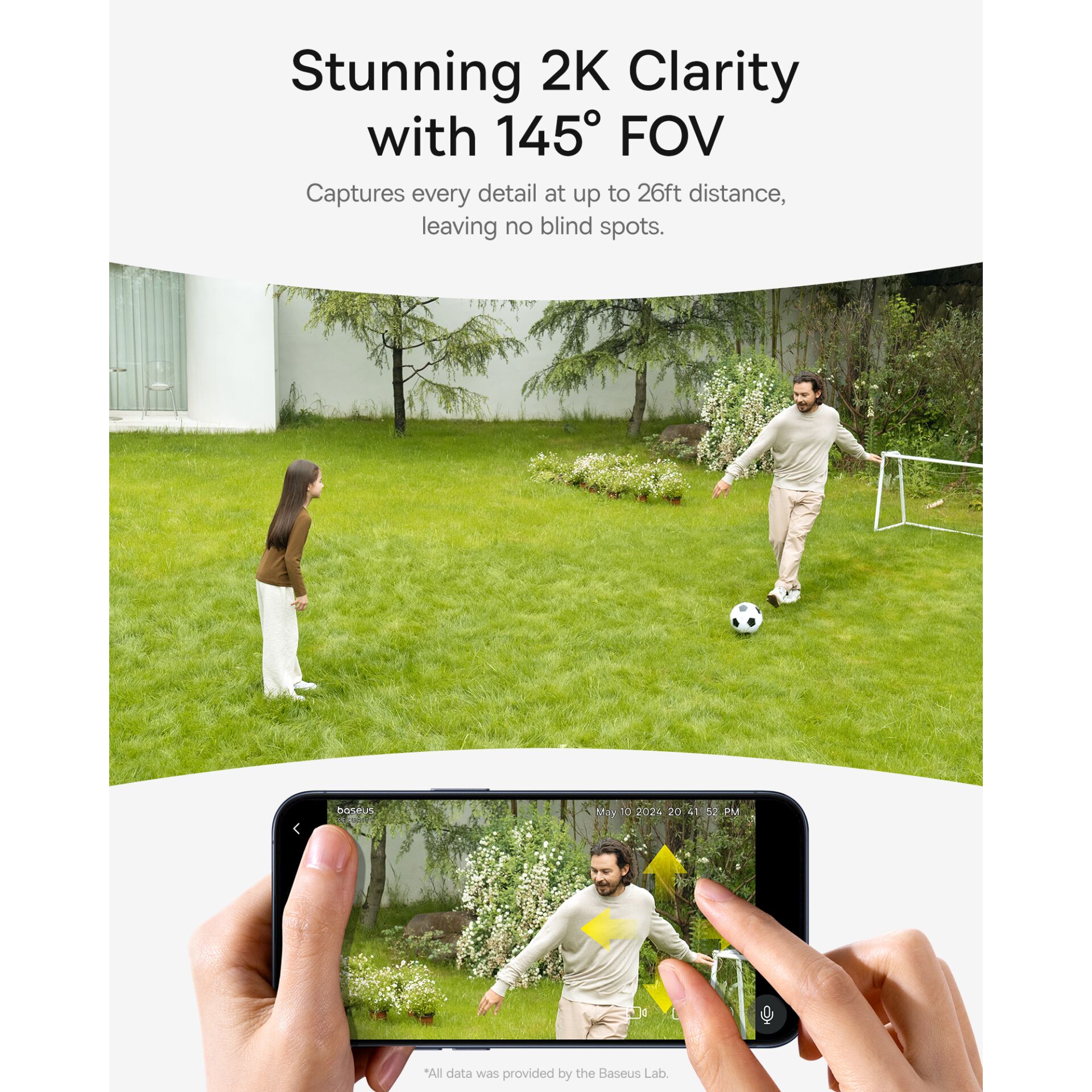 Gras, Rasen, Hinterhof, Fußball, Person