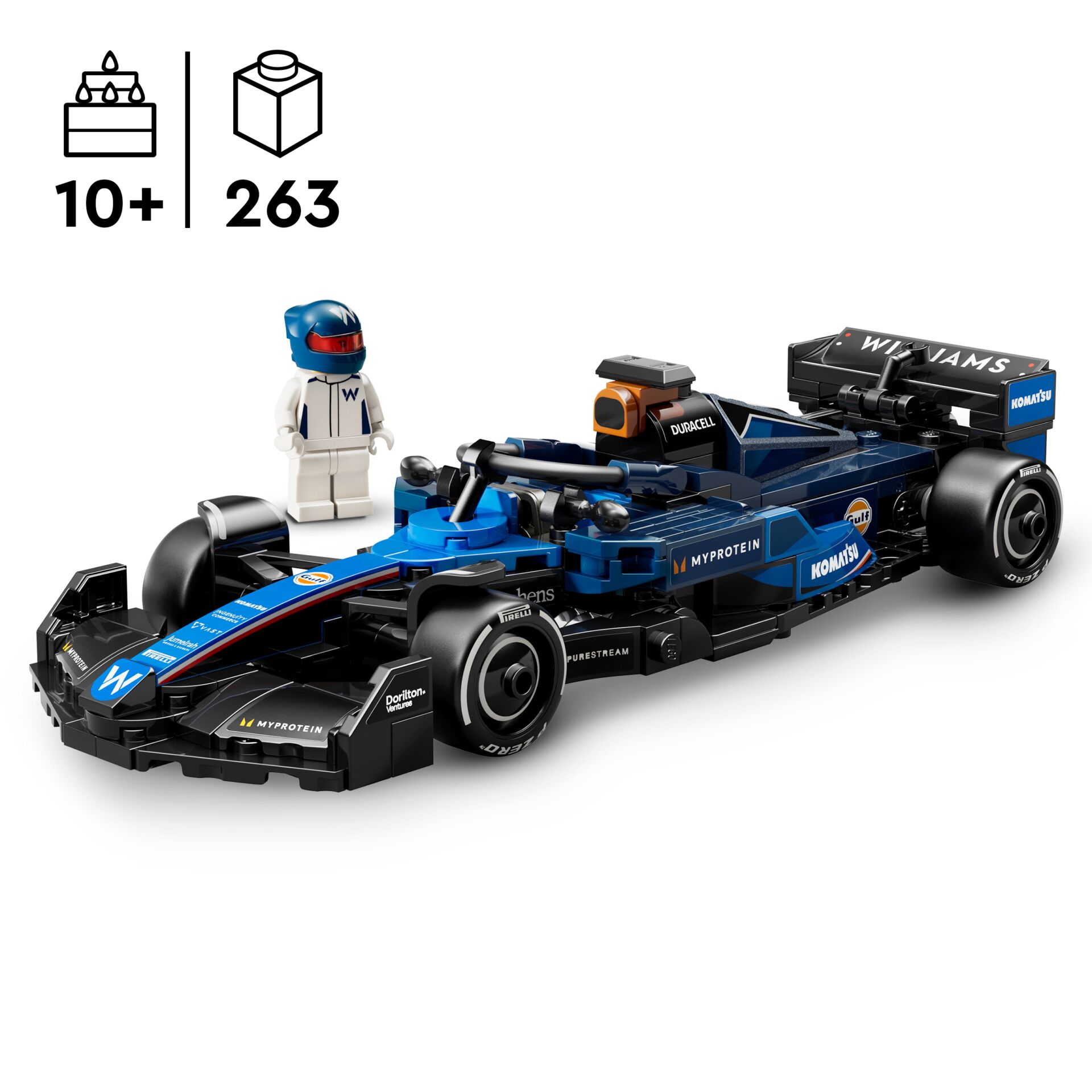 LEGO, Rennwagen, Formel 1, Gleiter, Mikrofigur