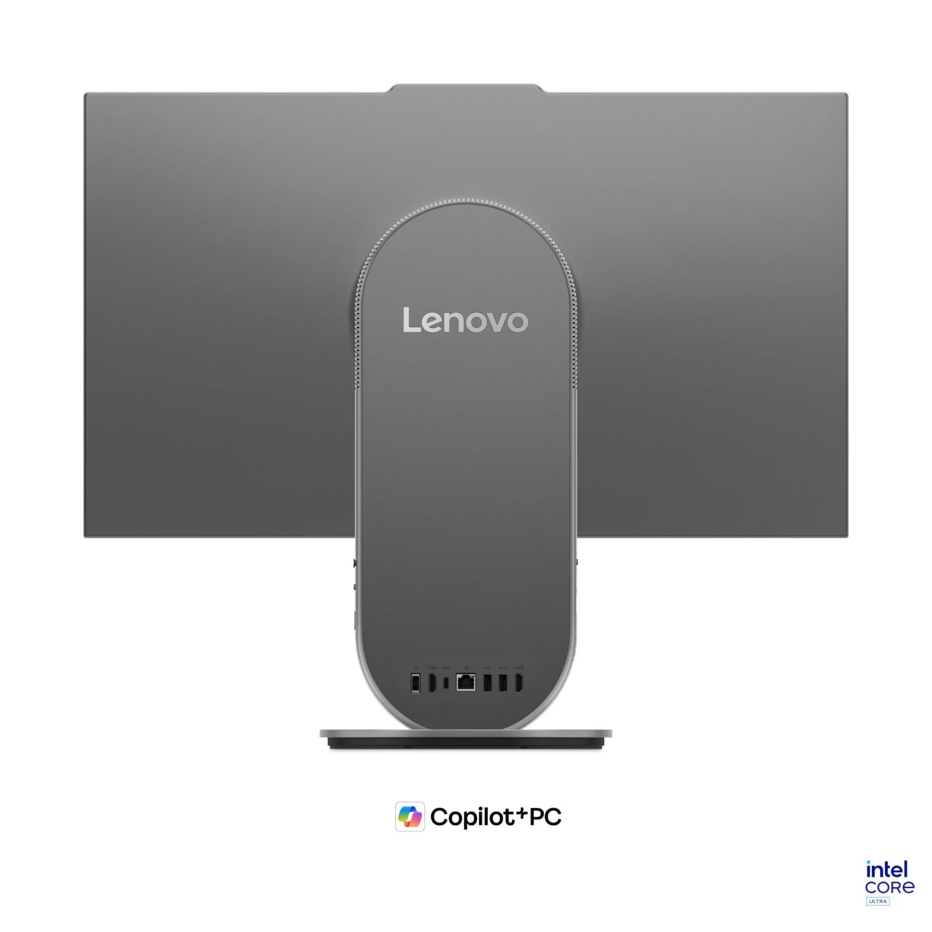 monitorständer, all-in-one-PC, Lenovo, ultraschlank, Anschlüsse HDMI USB Ethernet