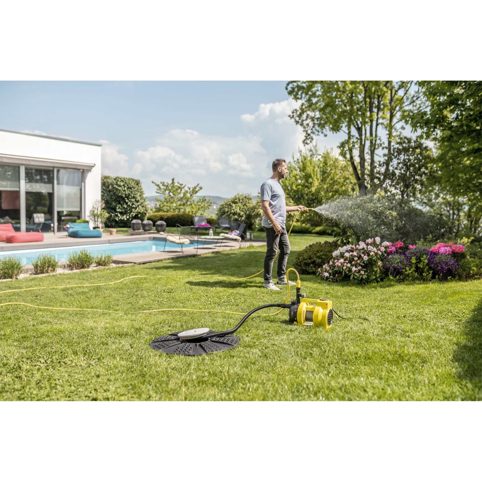 Gras, Rasen, Person, Gerät, Schuh