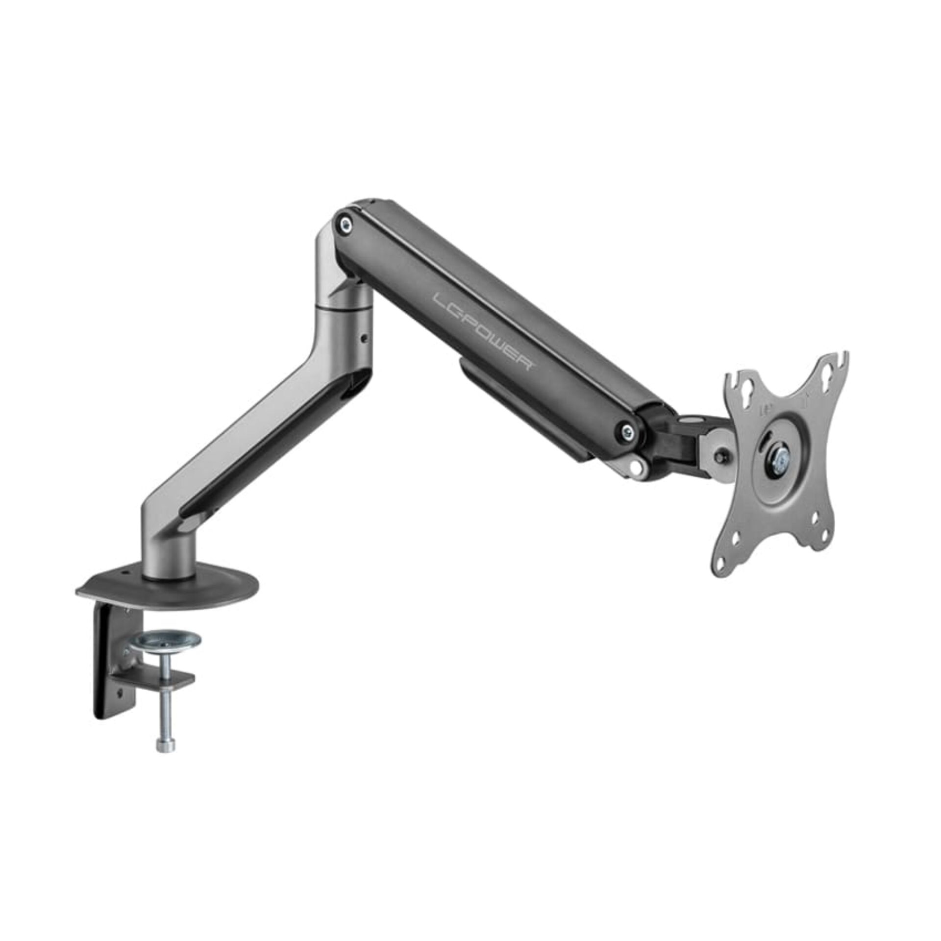 monitor-arm, gas-spring, articulated-arm, wandhalterung, verstellbar
