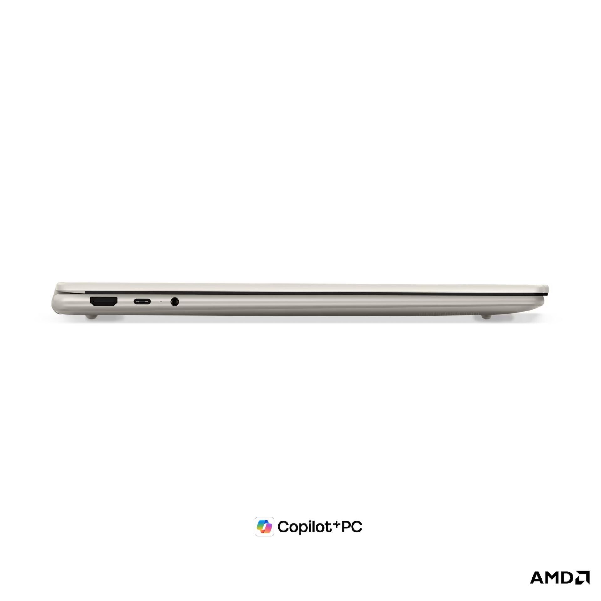 Laptop, Slim, Ports, Silbern, AMD Logo