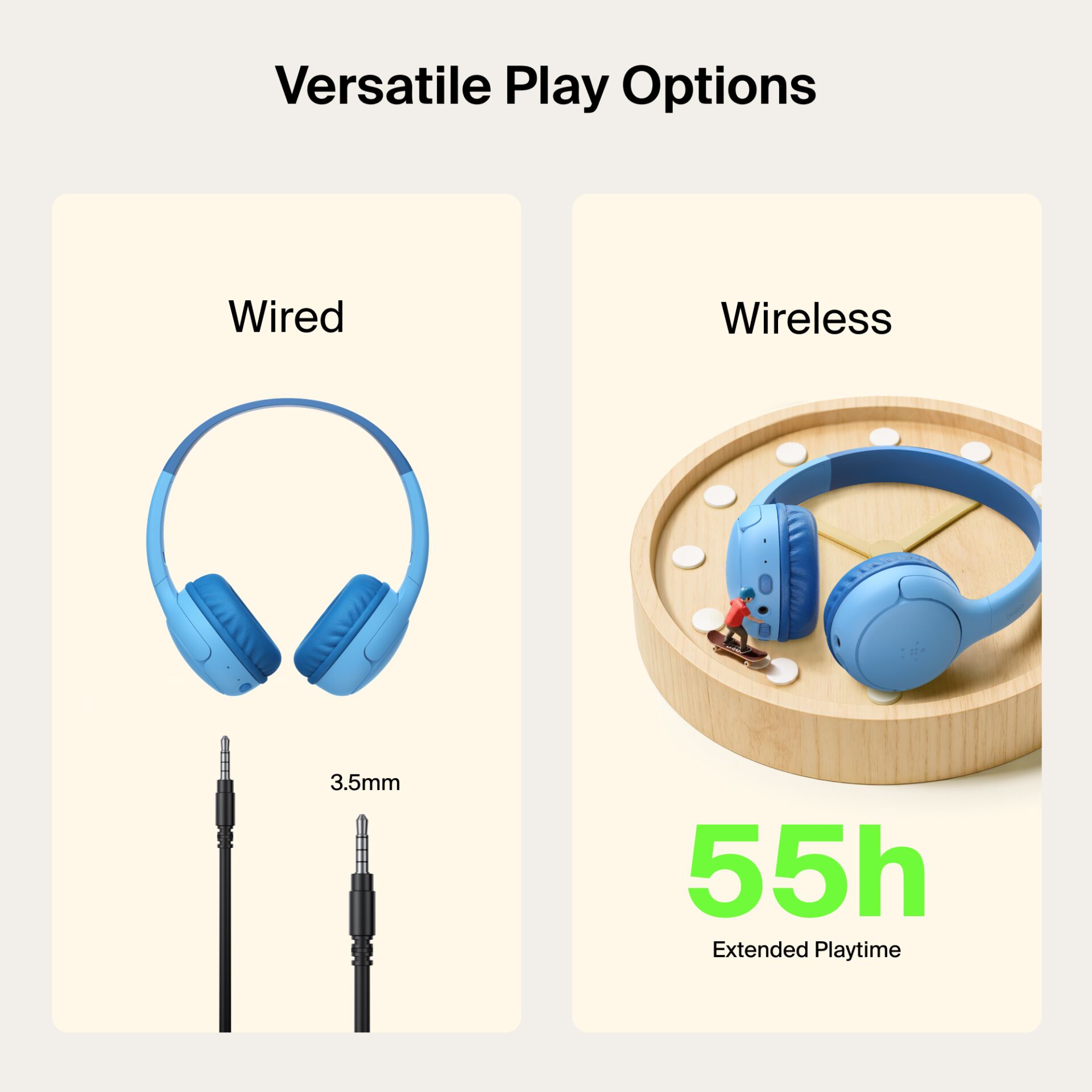 Kopfhörer, Headset, Kabelgebunden, 3.5mm, Kabelanschluss